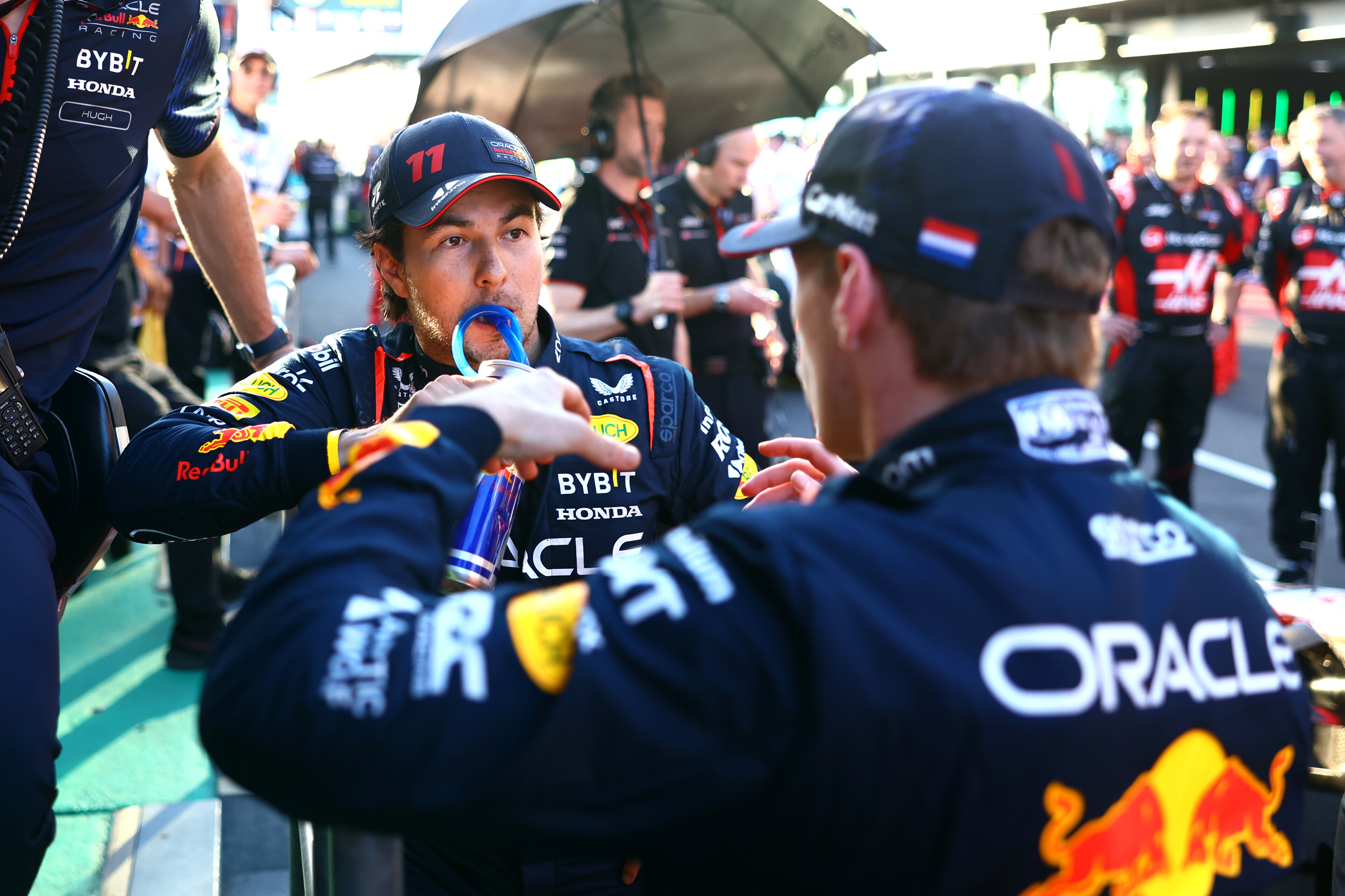 Sergio Perez Max Verstappen Red Bull F1 Australian GP