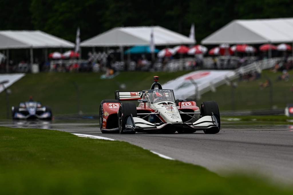 Grosjean denied by McLaughlin at Barber despite gorgeous pass