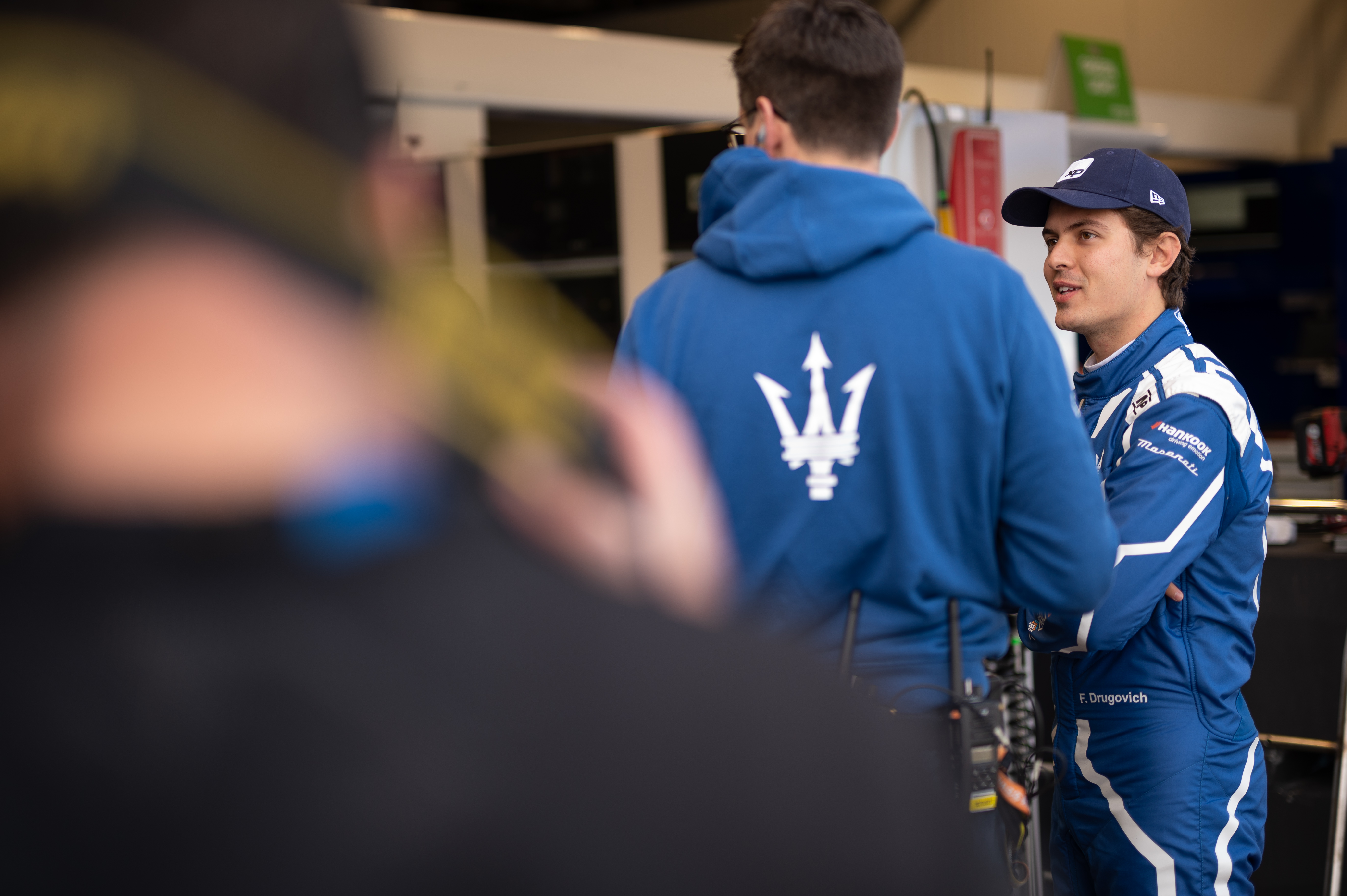 Felipe Drugovich Maserati Formula E rookie test