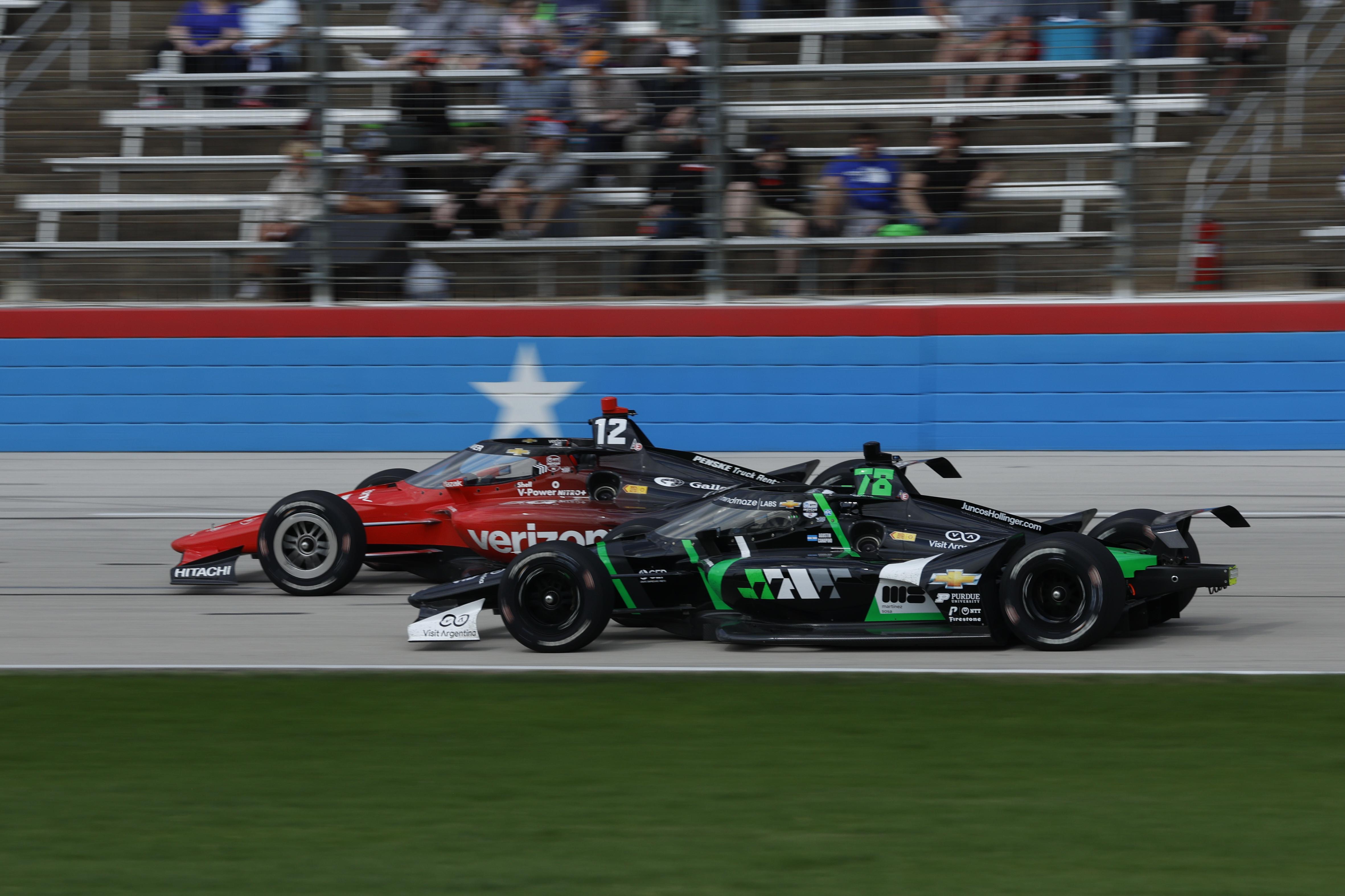 Will Power Penske Agustin Canapino Texas IndyCar