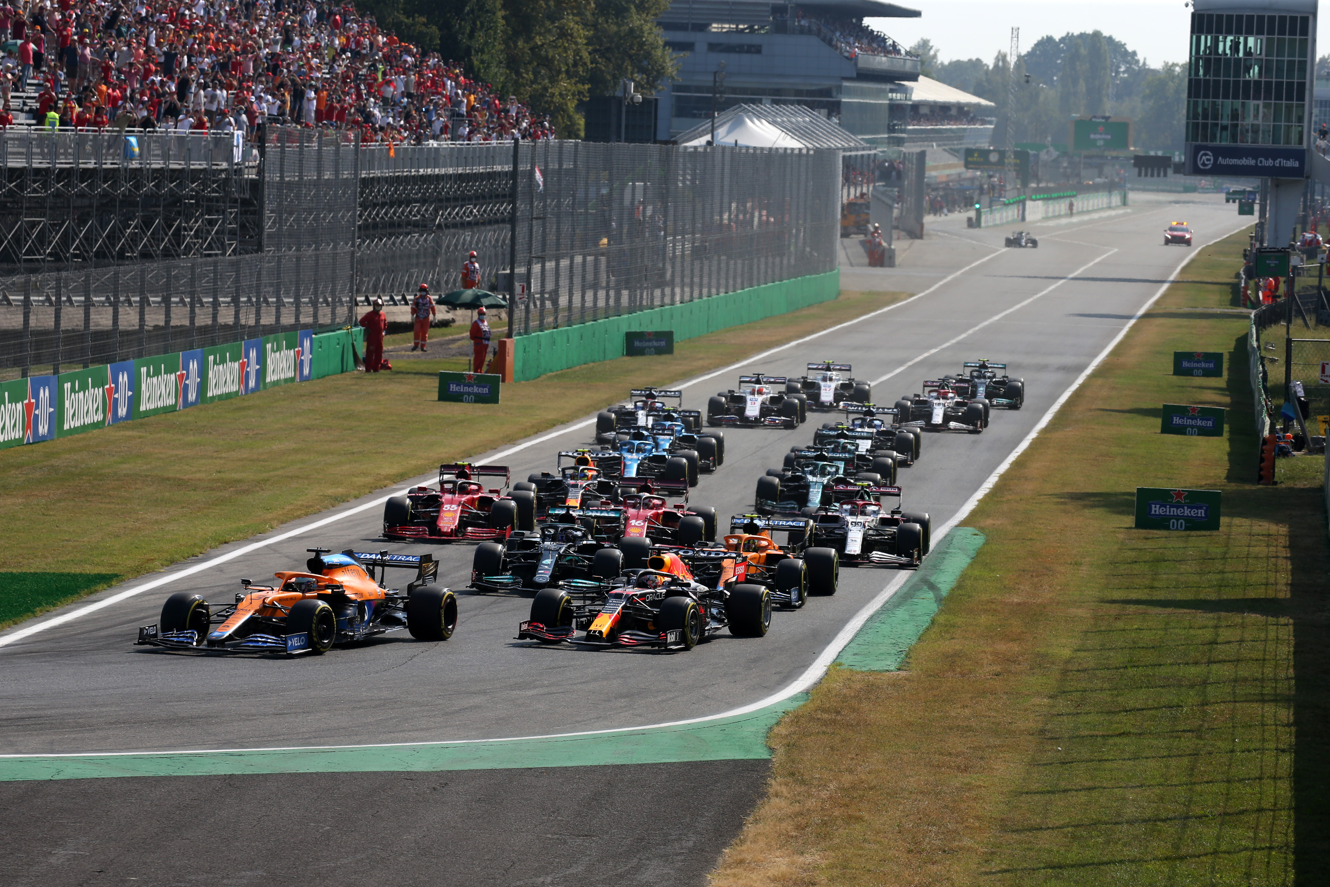 Motor Racing Formula One World Championship Italian Grand Prix Race Day Monza, Italy