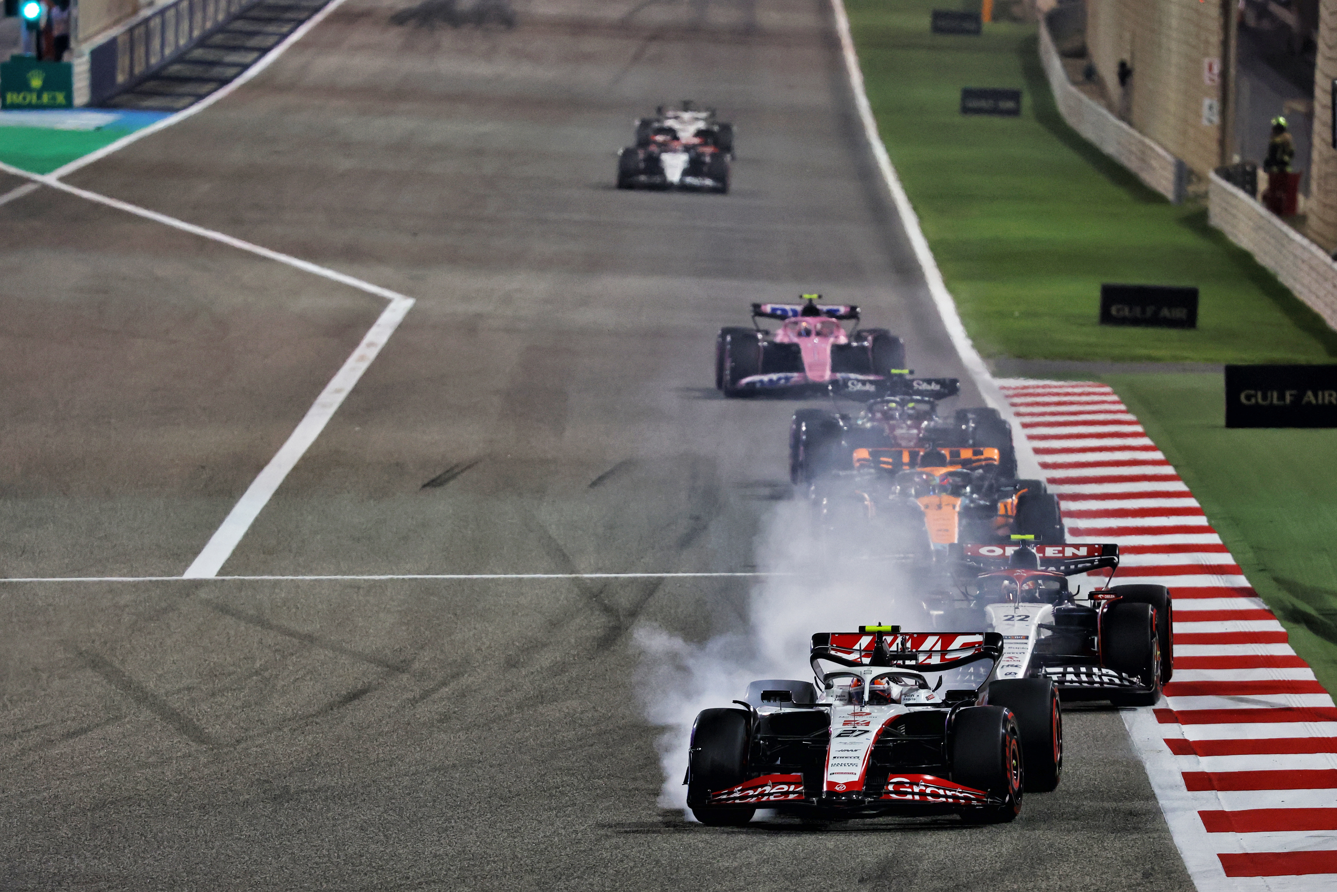 Motor Racing Formula One World Championship Bahrain Grand Prix Race Day Sakhir, Bahrain