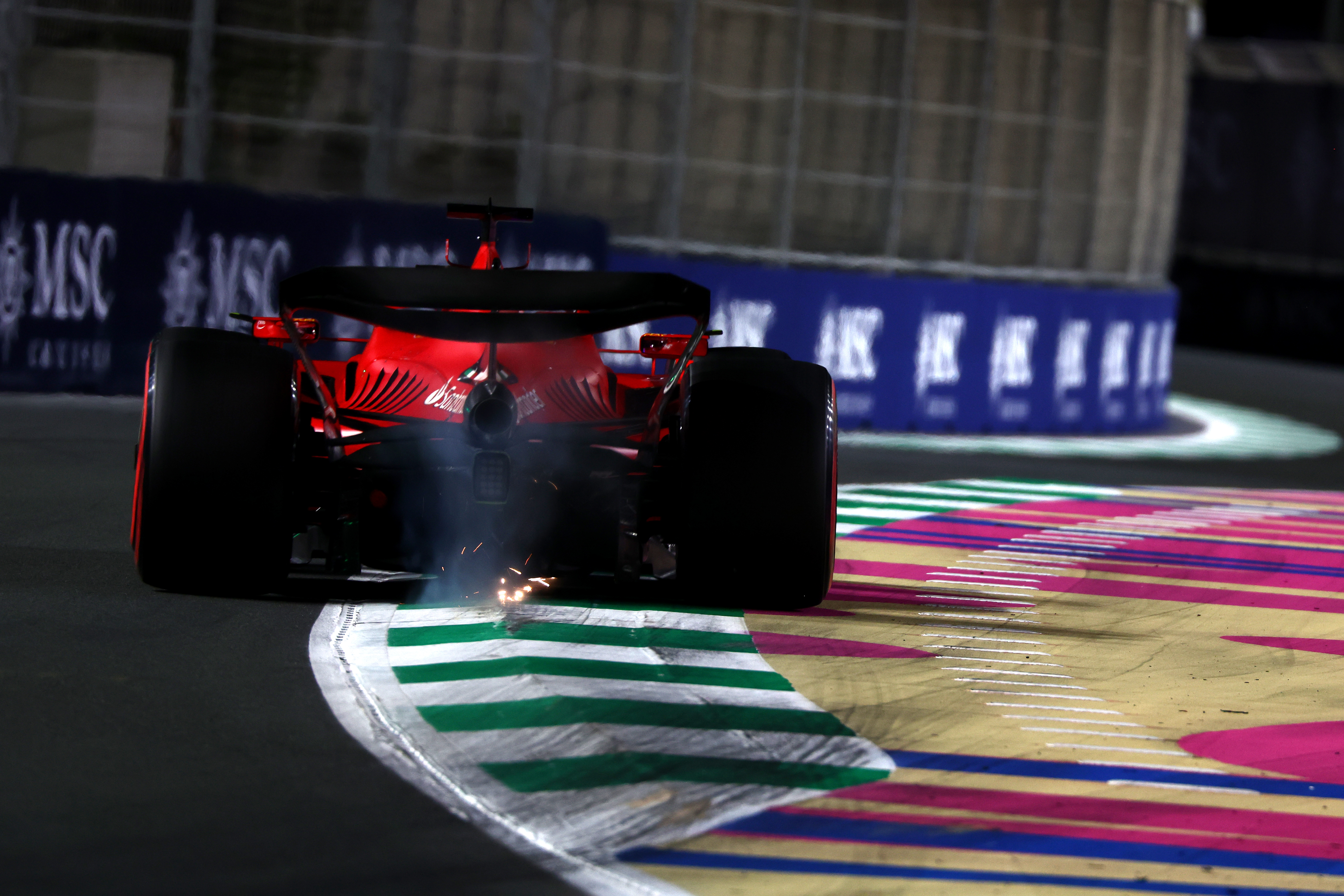 Motor Racing Formula One World Championship Saudi Arabian Grand Prix Qualifying Day Jeddah, Saudi Arabia