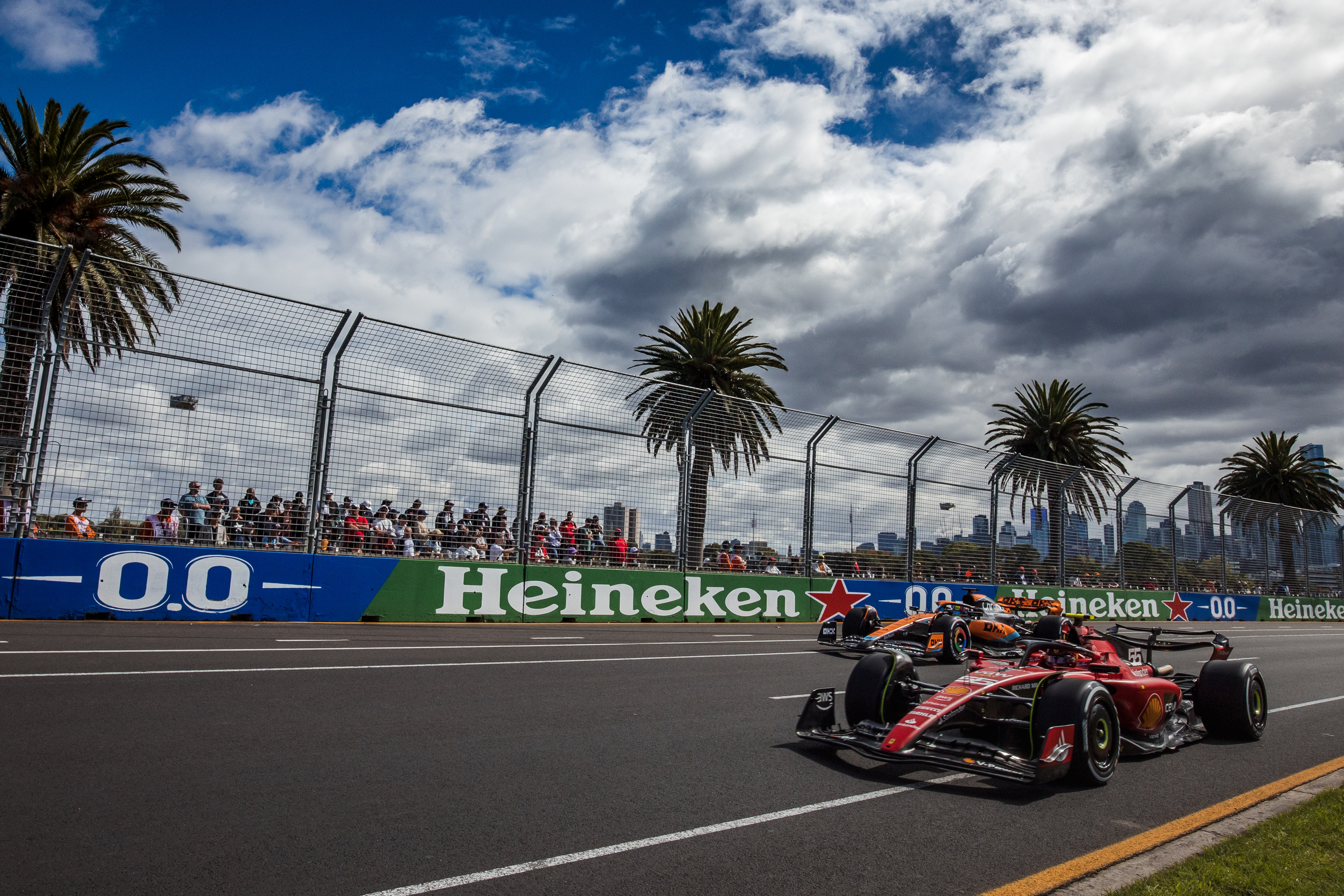 Motor Racing Formula One World Championship Australian Grand Prix Practice Day Melbourne, Australia