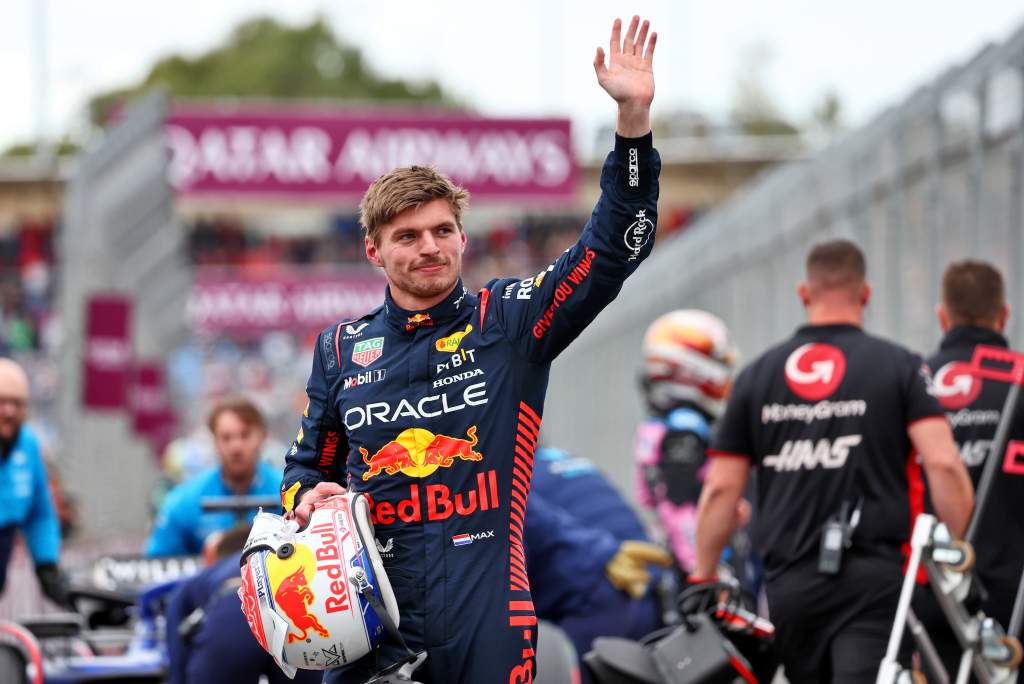 Verstappen beats Mercedes drivers to pole but Perez out in Q1