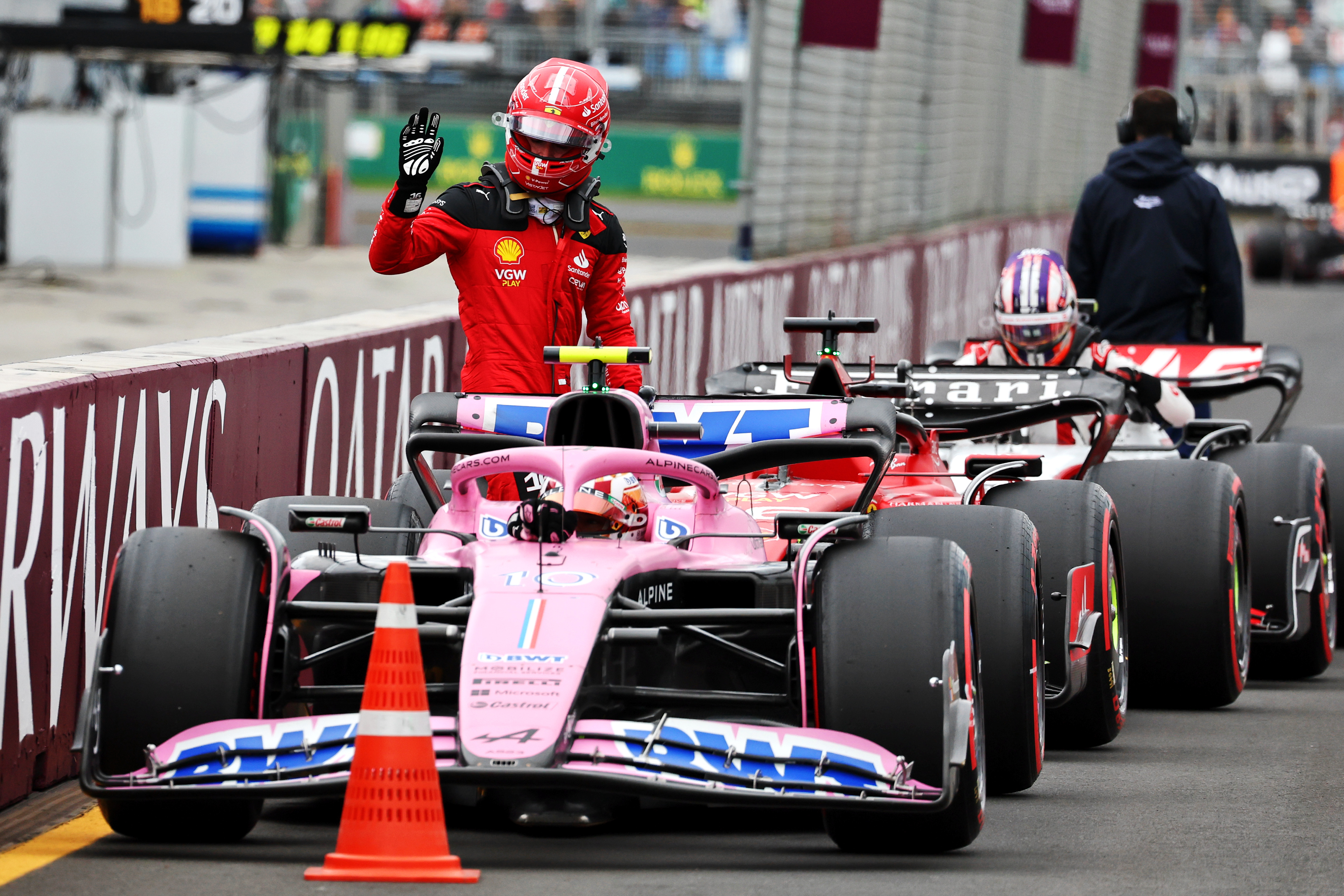 Motor Racing Formula One World Championship Australian Grand Prix Qualifying Day Melbourne, Australia