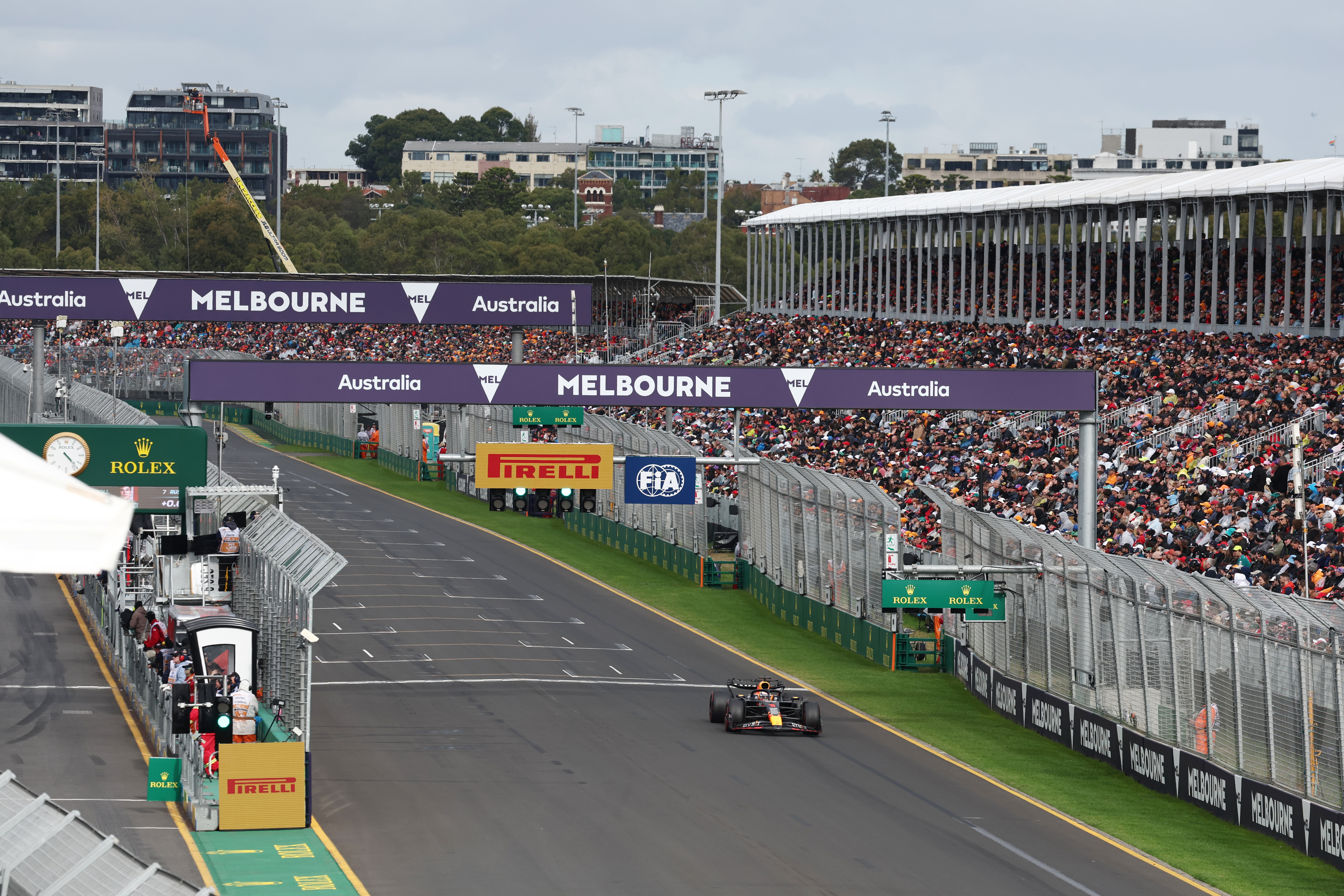 Motor Racing Formula One World Championship Australian Grand Prix Qualifying Day Melbourne, Australia
