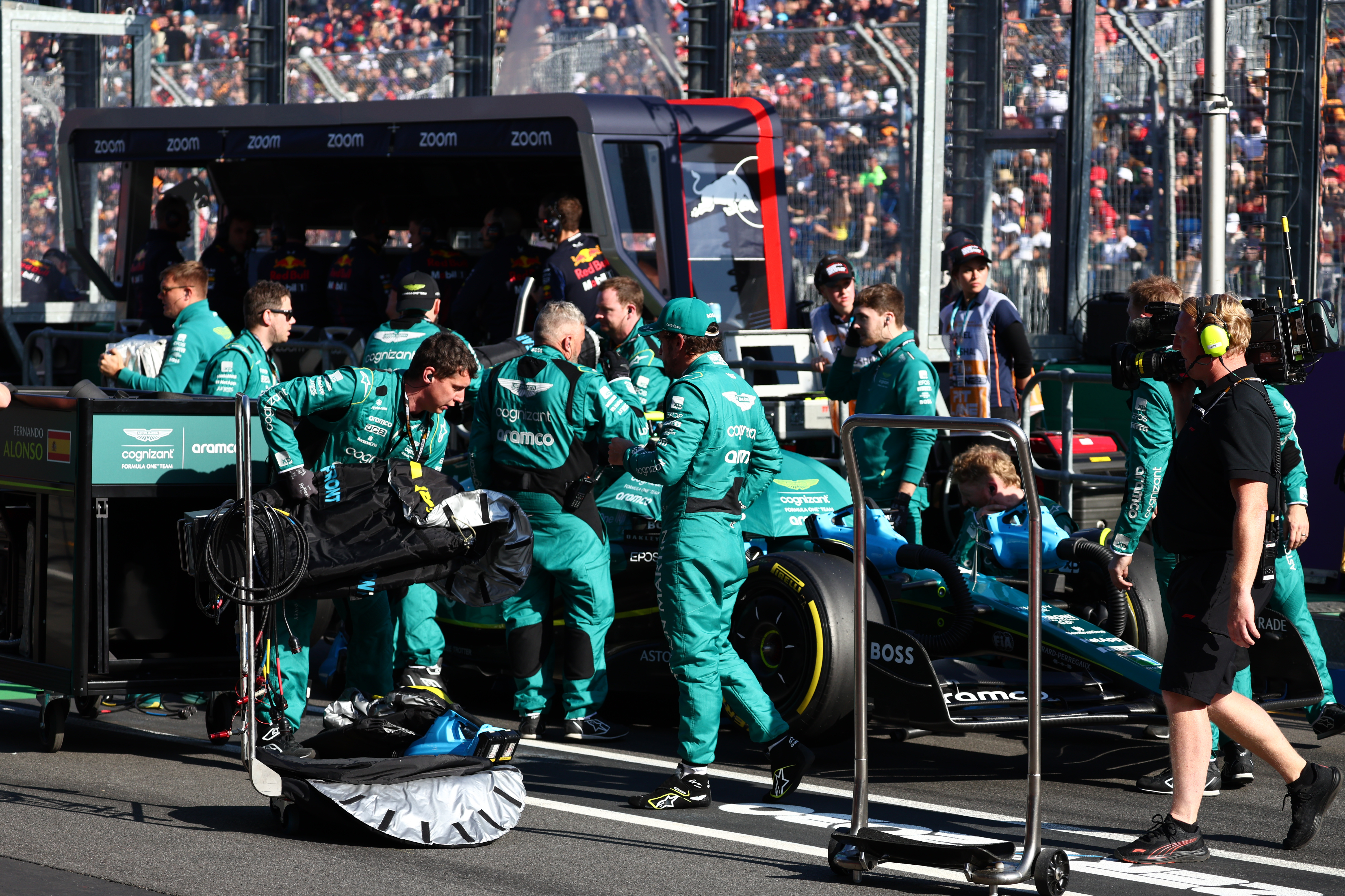 Motor Racing Formula One World Championship Australian Grand Prix Race Day Melbourne, Australia