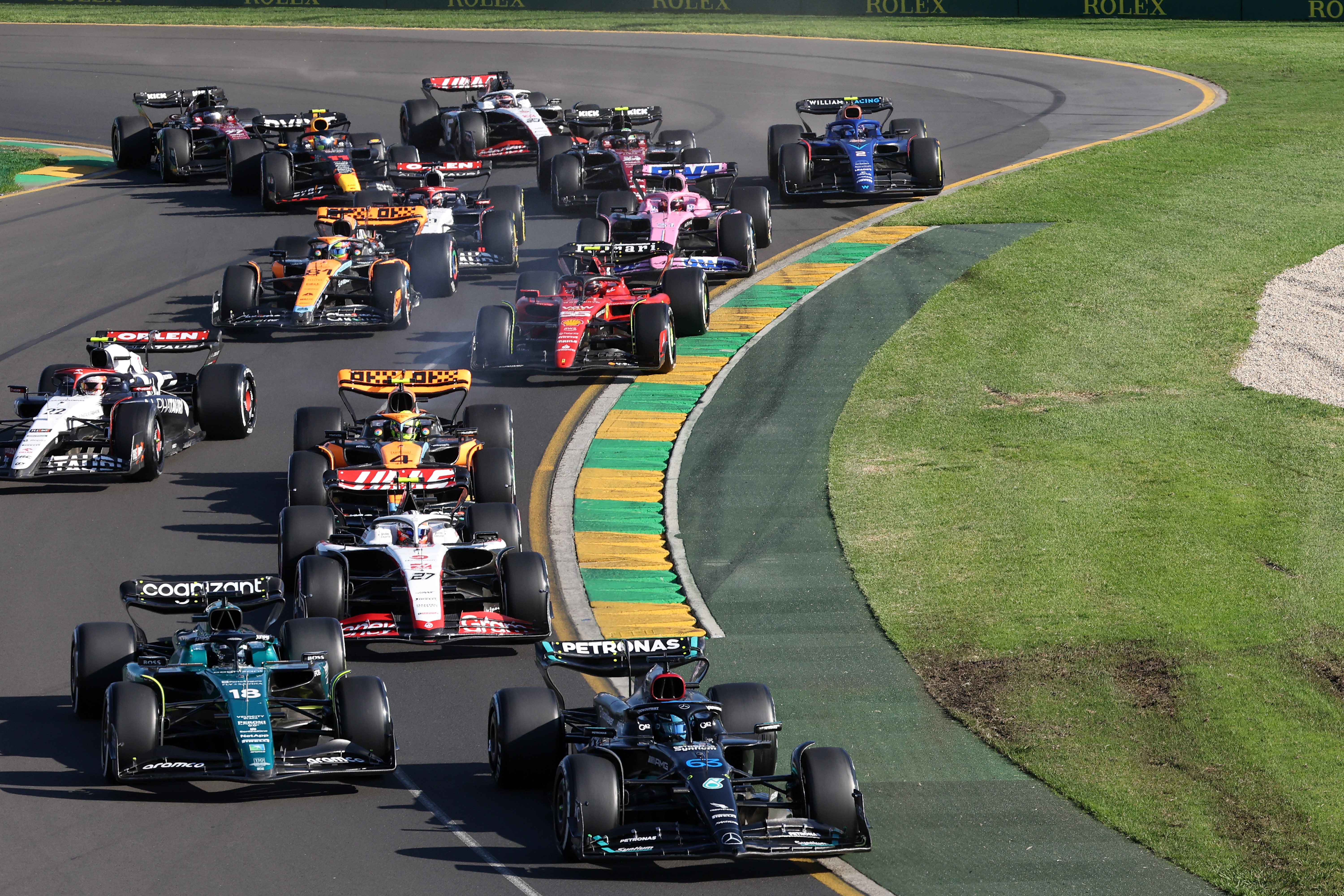 Motor Racing Formula One World Championship Australian Grand Prix Race Day Melbourne, Australia