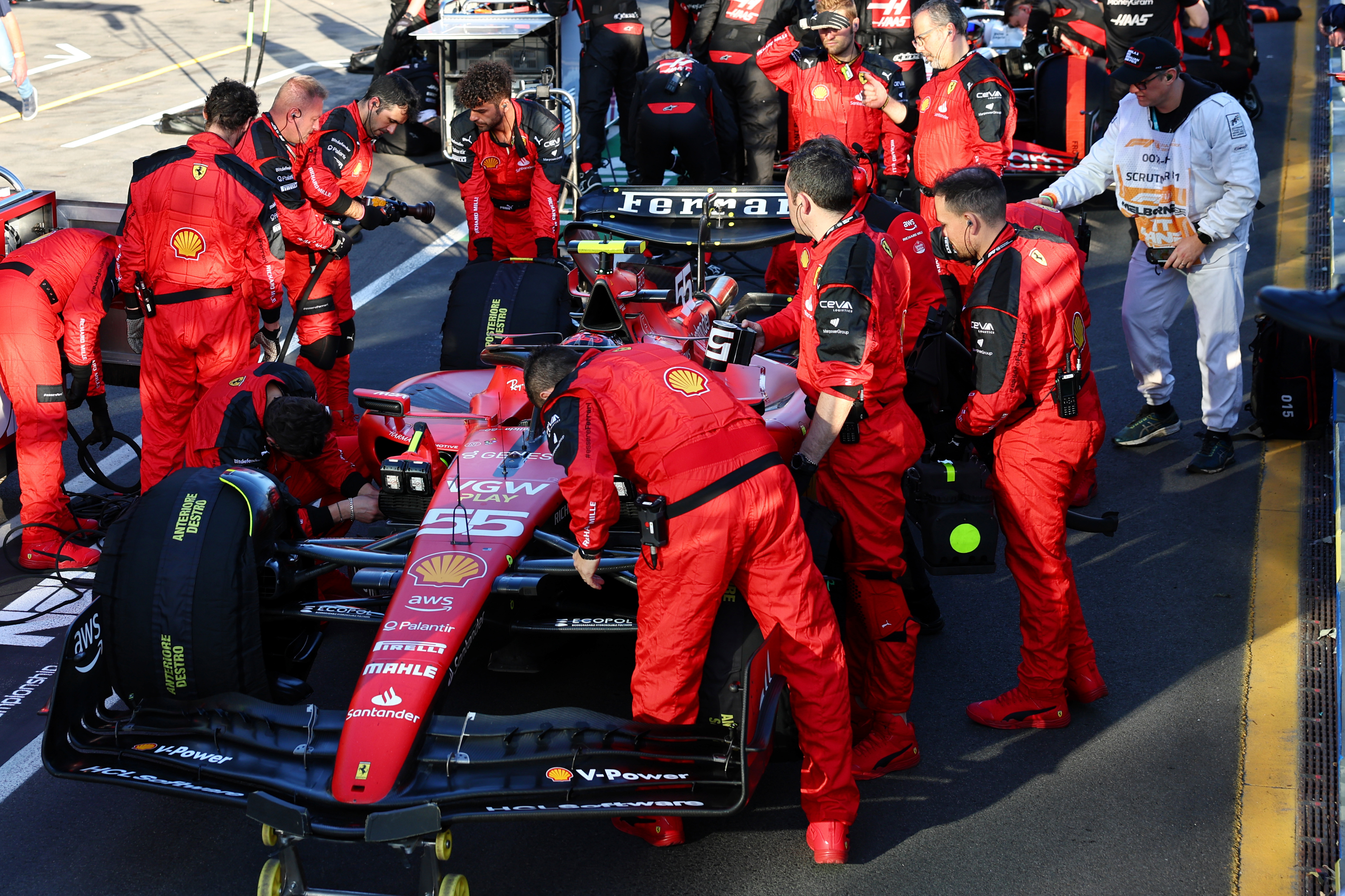 Motor Racing Formula One World Championship Australian Grand Prix Race Day Melbourne, Australia