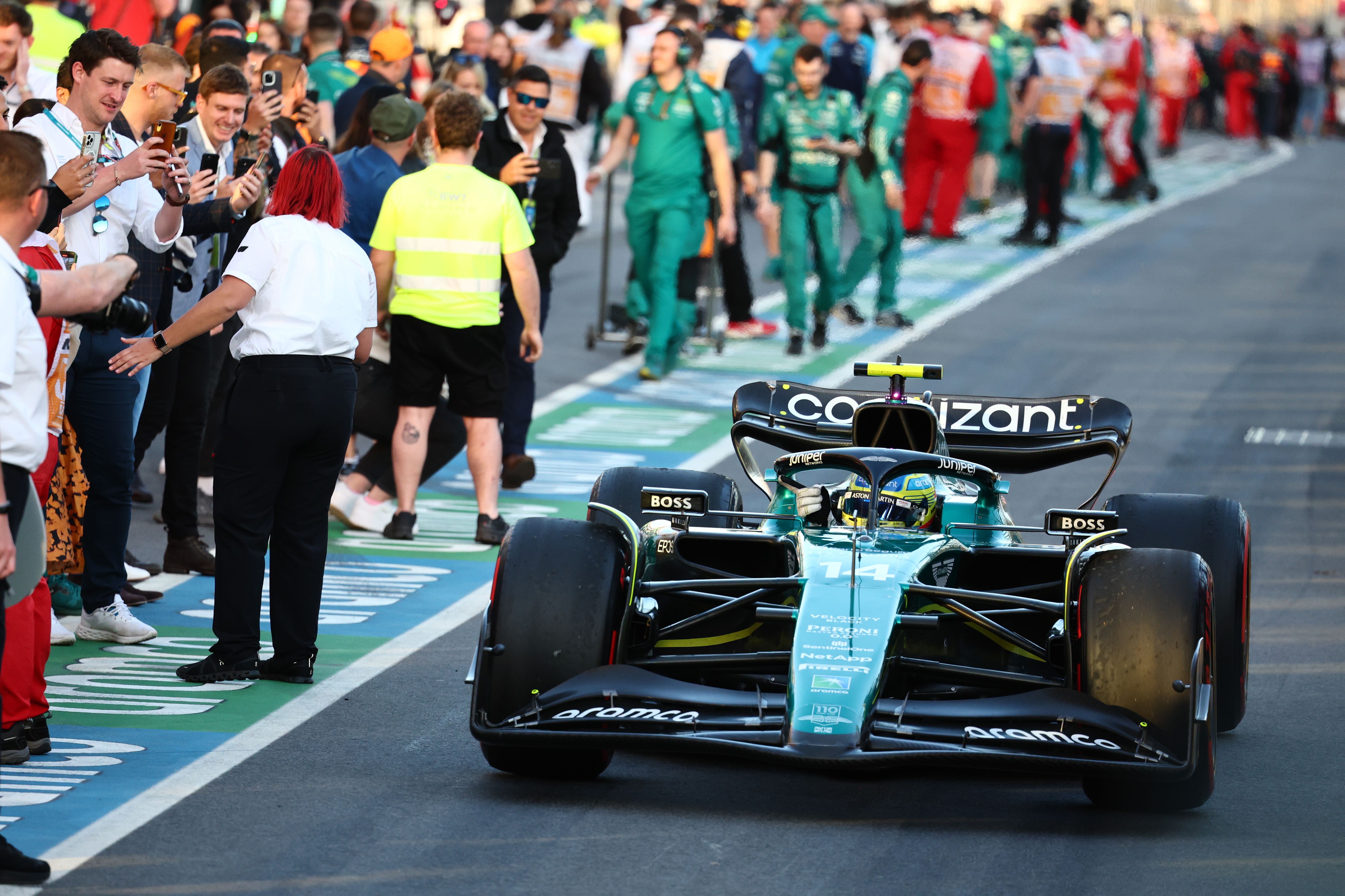 Motor Racing Formula One World Championship Australian Grand Prix Race Day Melbourne, Australia