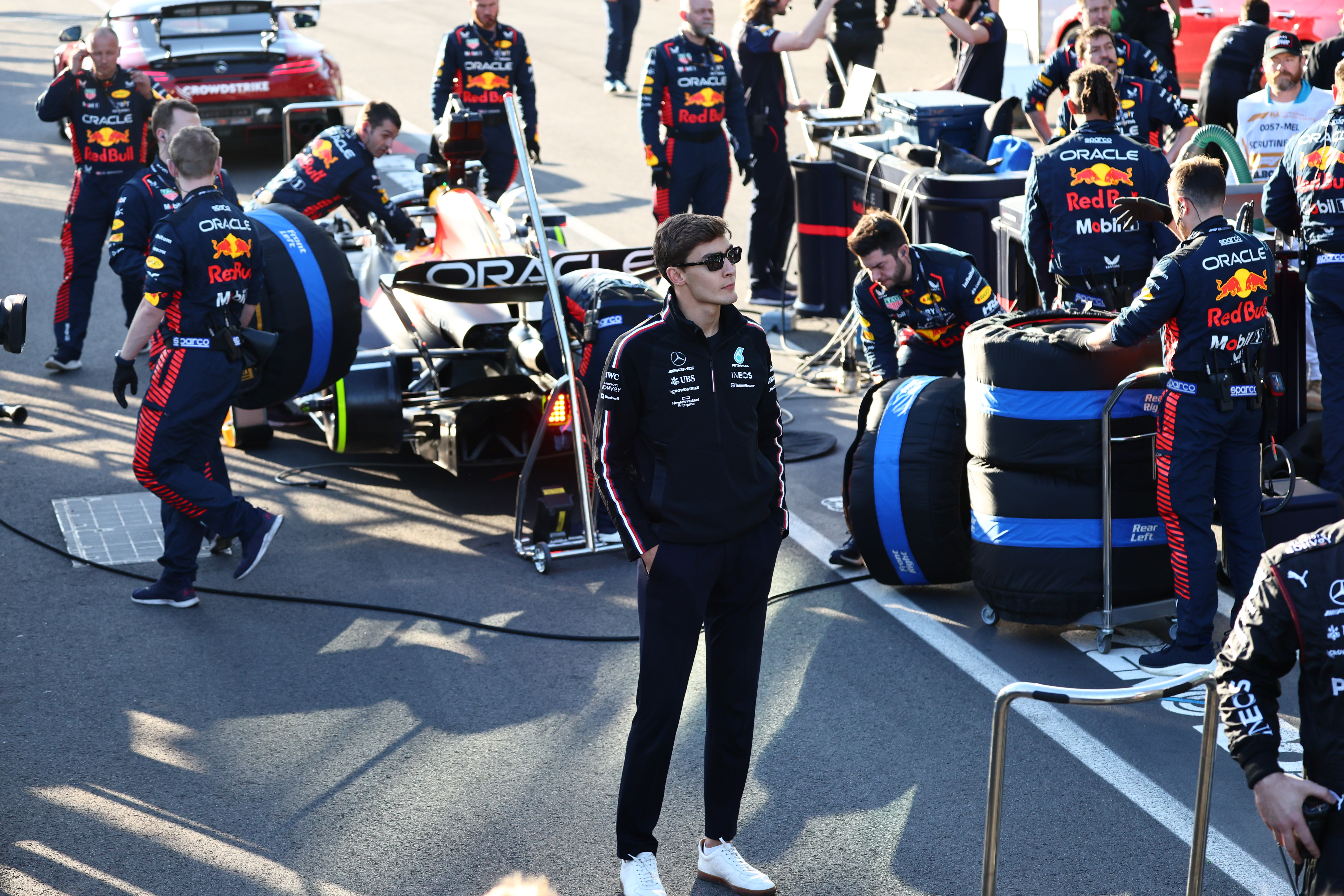 George Russell Mercedes F1 Red Bull Australian GP