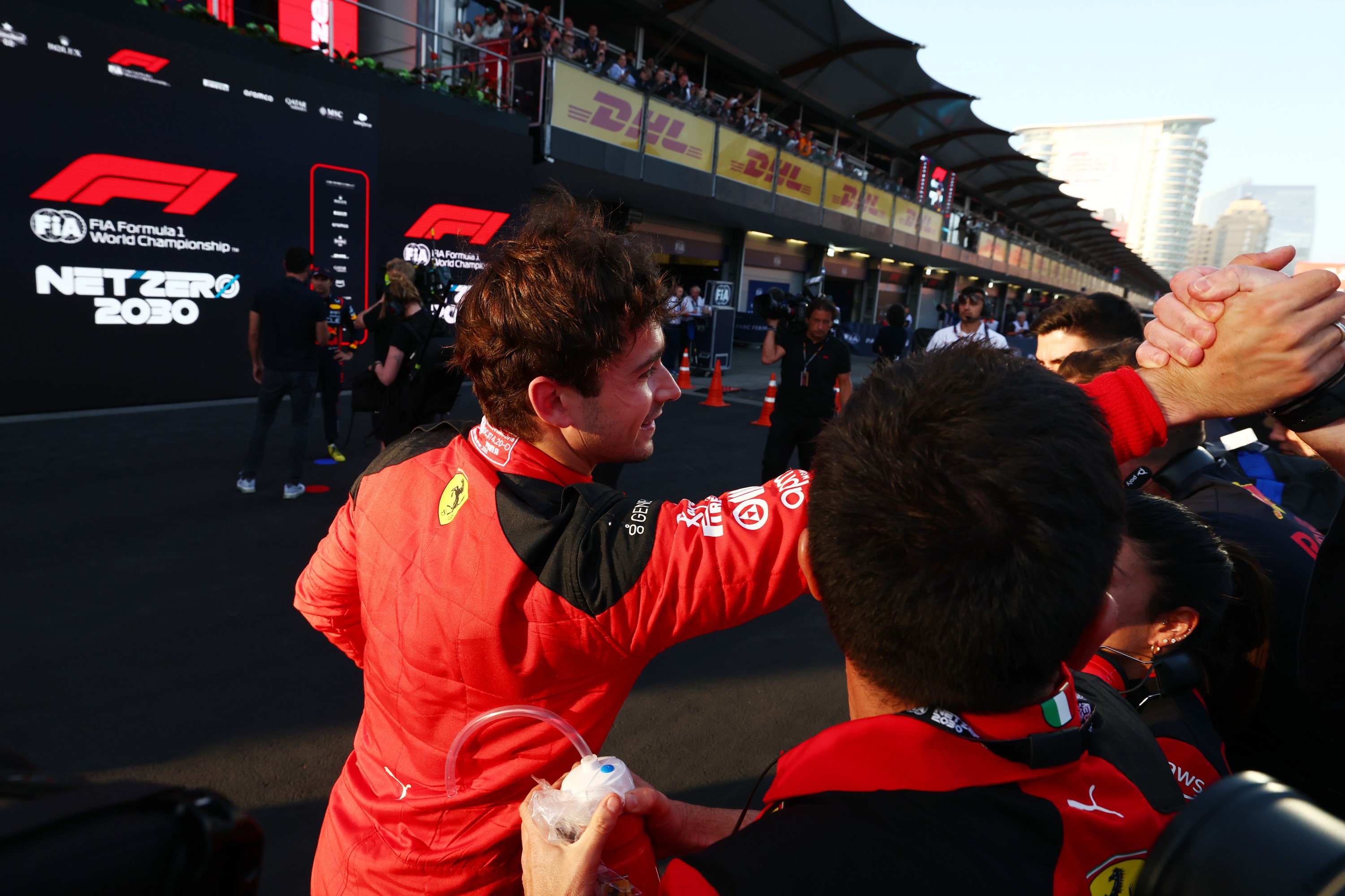 Charles Leclerc Ferrari F1 Baku