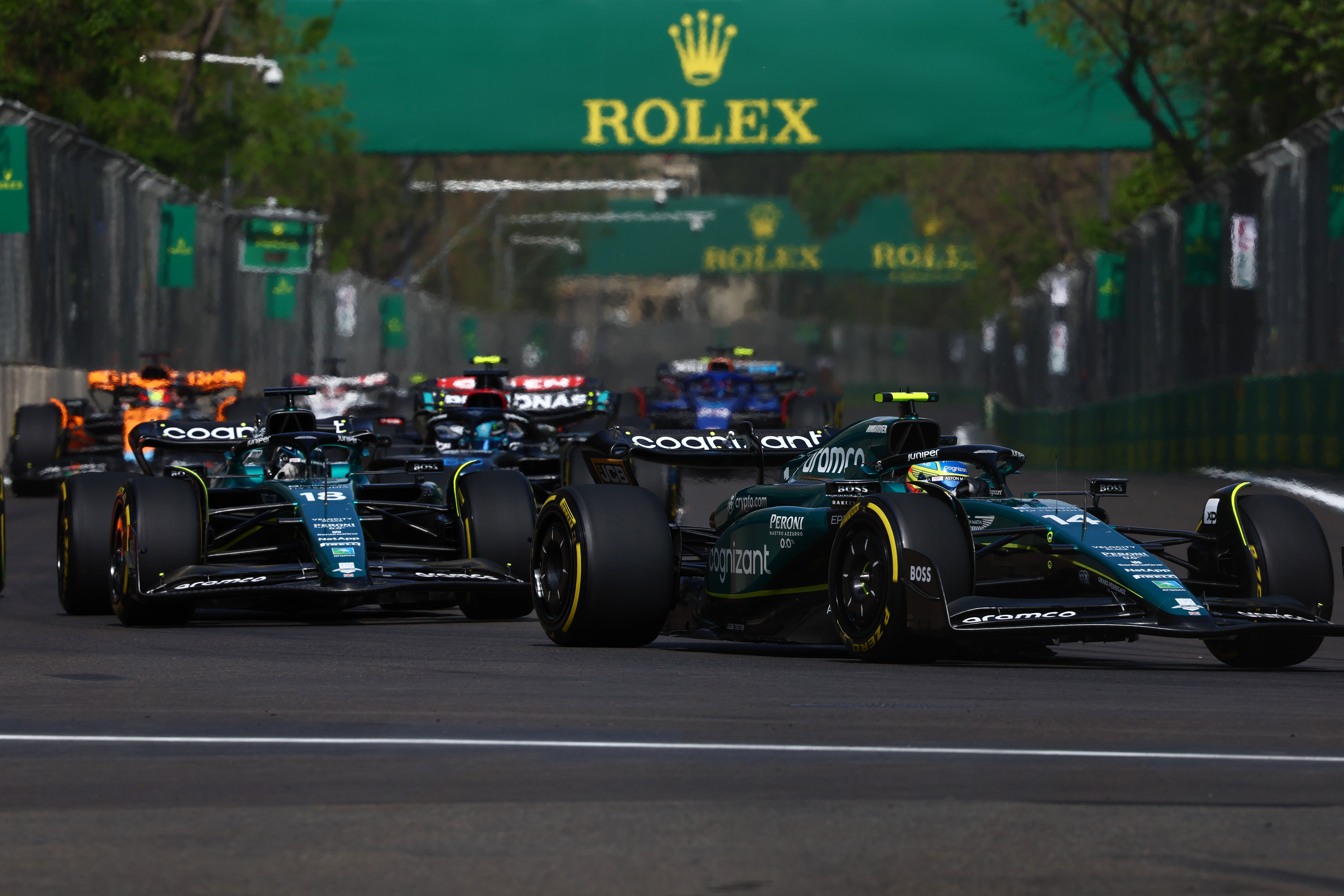 Motor Racing Formula One World Championship Azerbaijan Grand Prix Race Day Baku, Azerbaijan