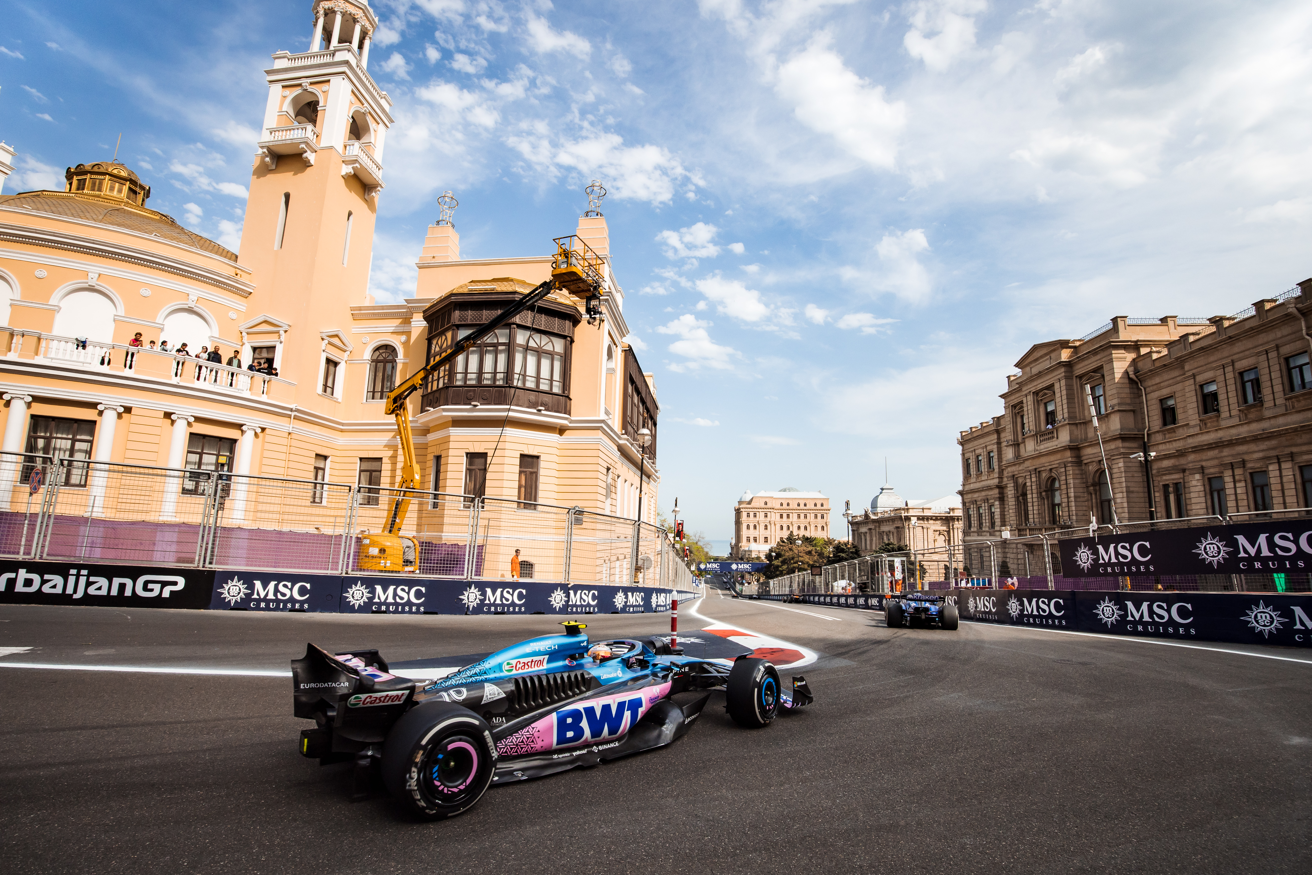 Motor Racing Formula One World Championship Azerbaijan Grand Prix Race Day Baku, Azerbaijan