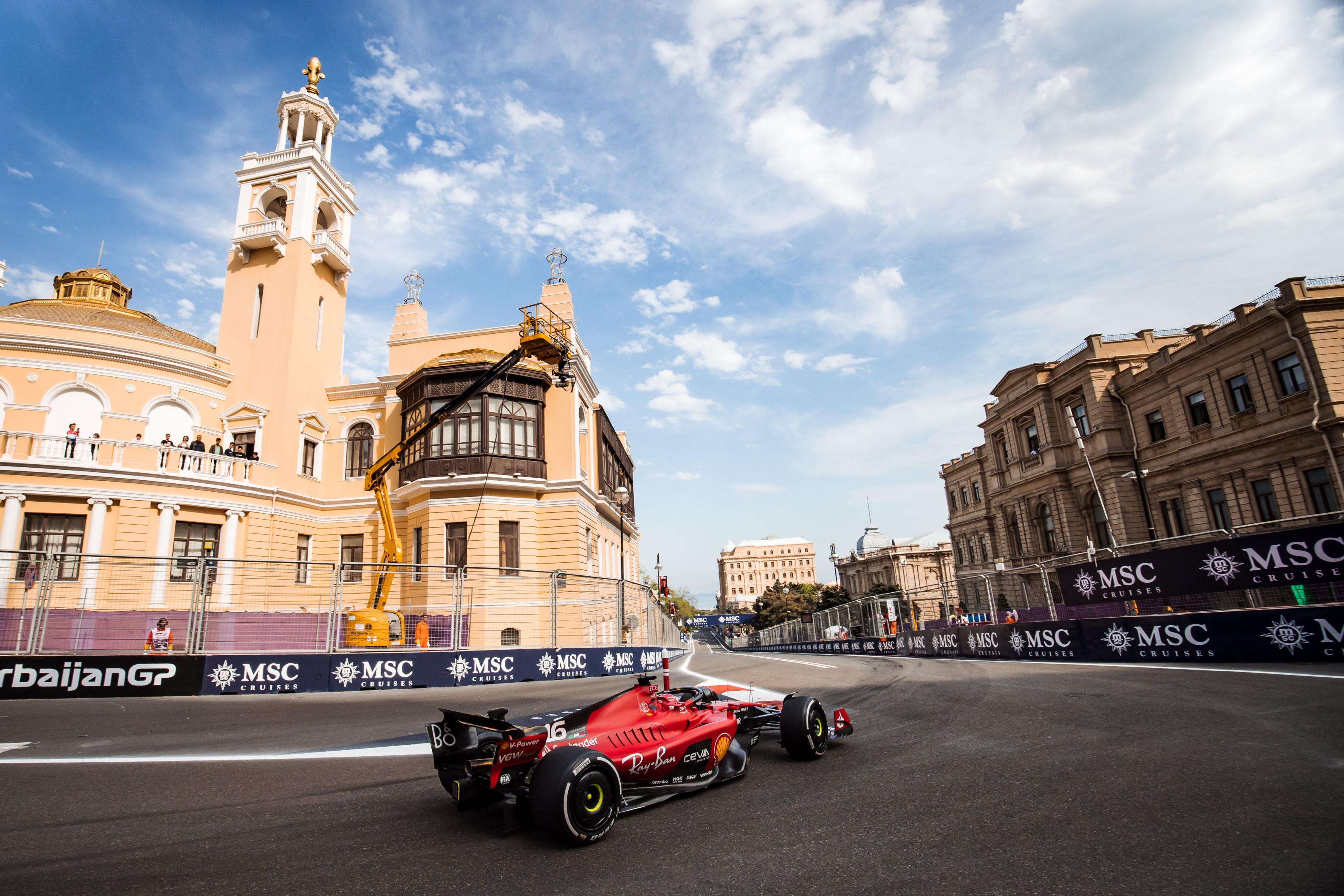 Charles Leclerc Ferrari F1 Baku