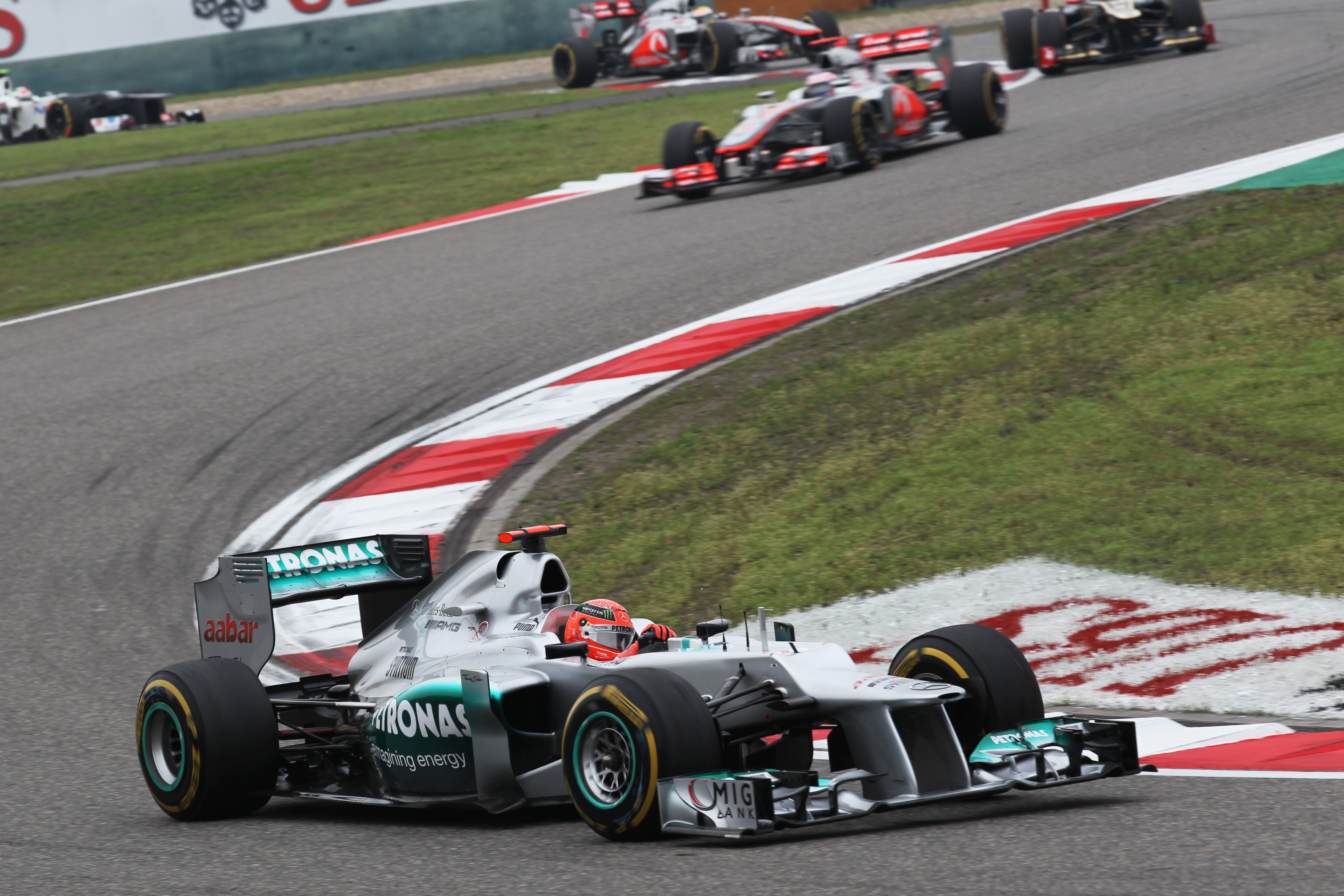 Motor Racing Formula One World Championship Chinese Grand Prix Race Day Shanghai, China