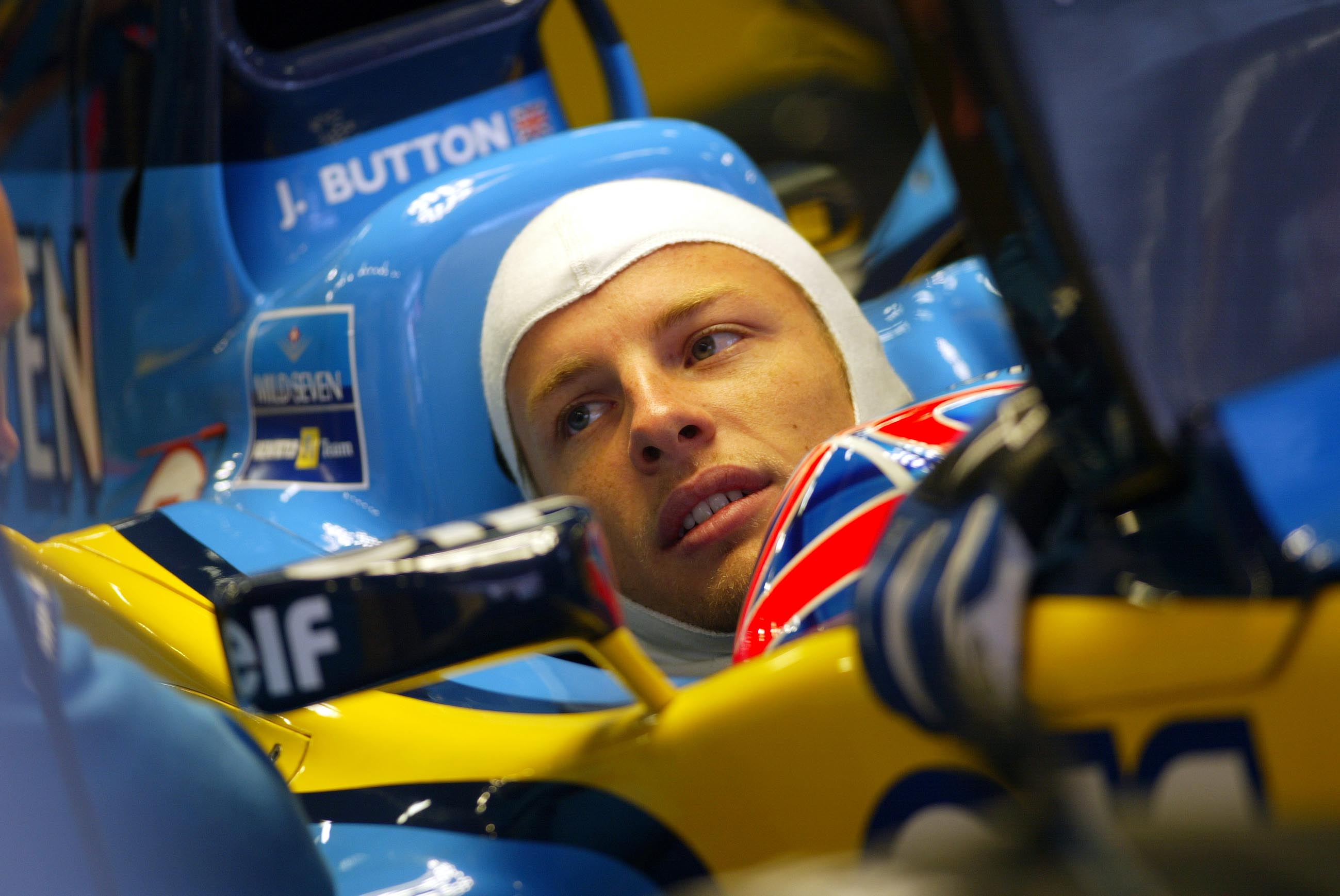 Jenson Button Renault F1