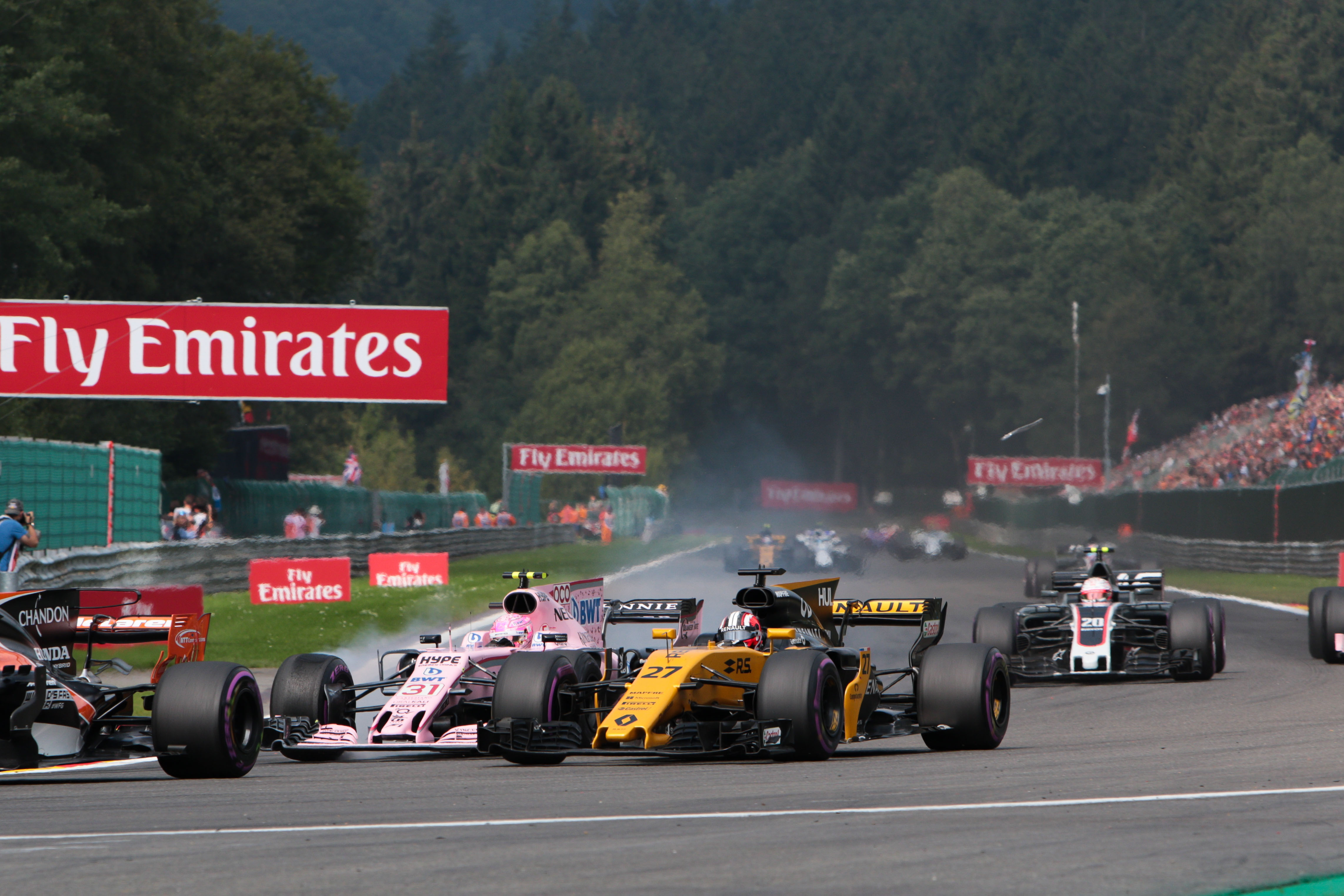 Motor Racing Formula One World Championship Belgian Grand Prix Race Day Spa Francorchamps, Belgium