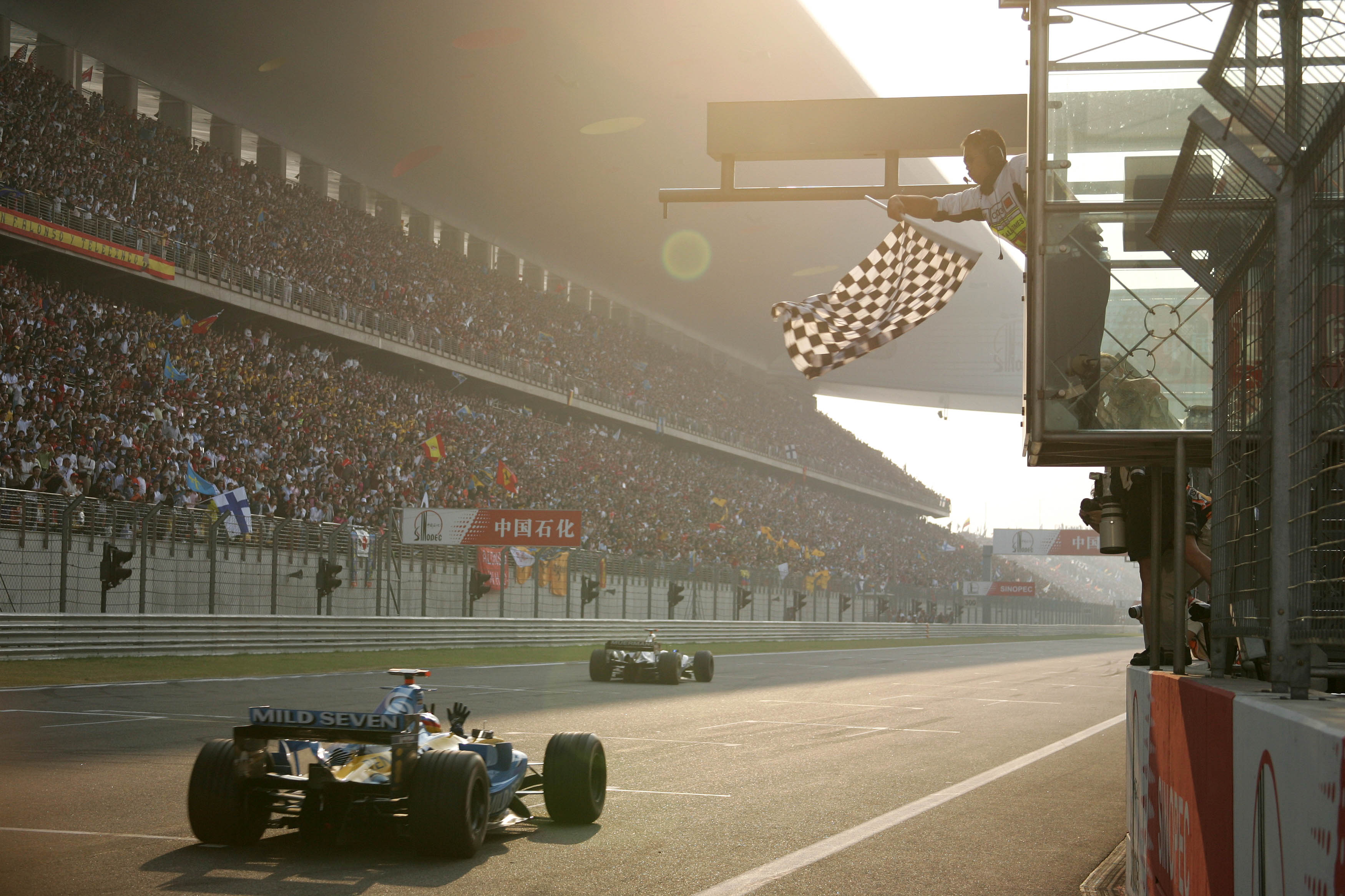 Formula 1 Grand Prix, China, Sunday Podium