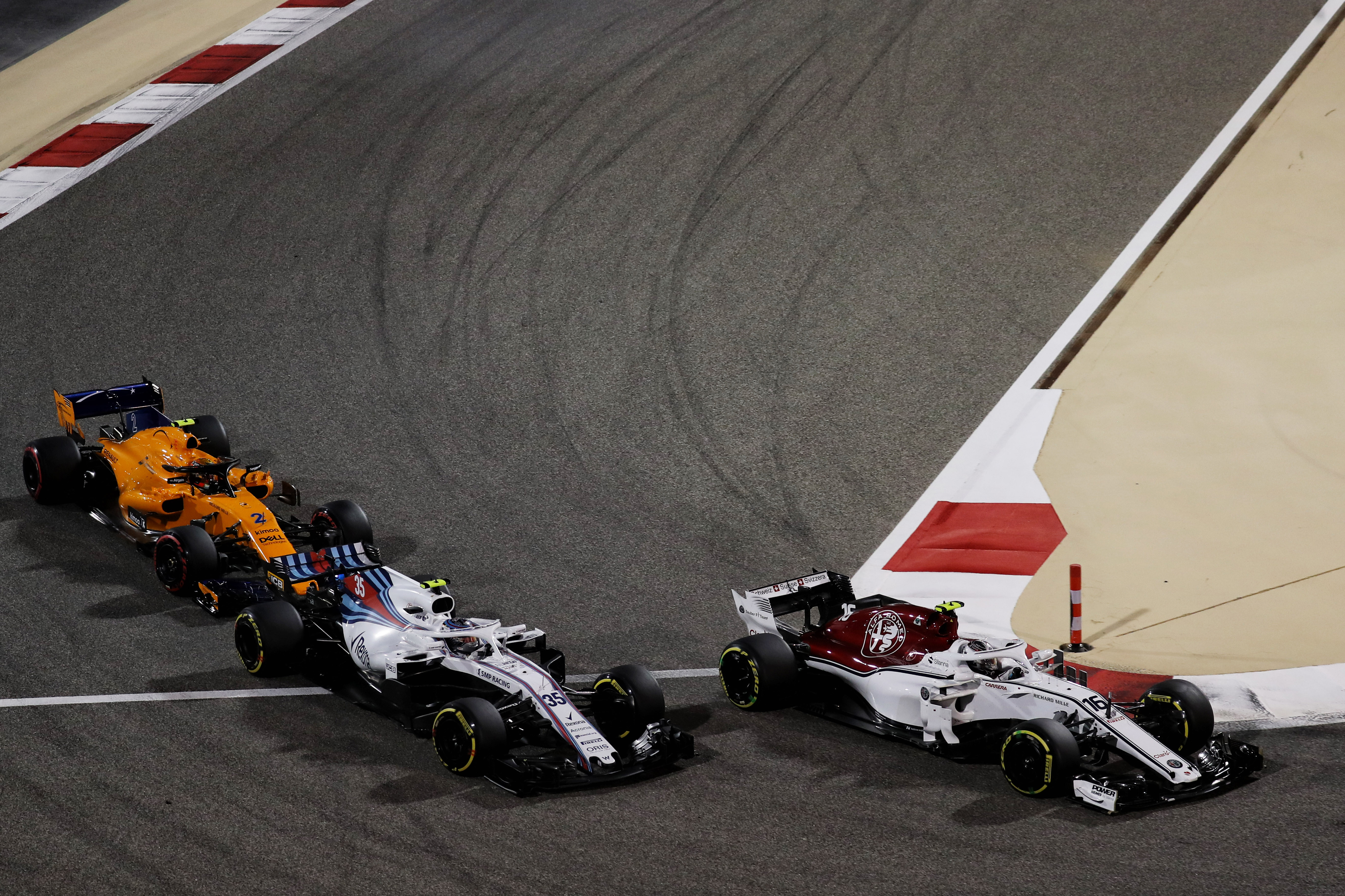 Motor Racing Formula One World Championship Bahrain Grand Prix Race Day Sakhir, Bahrain