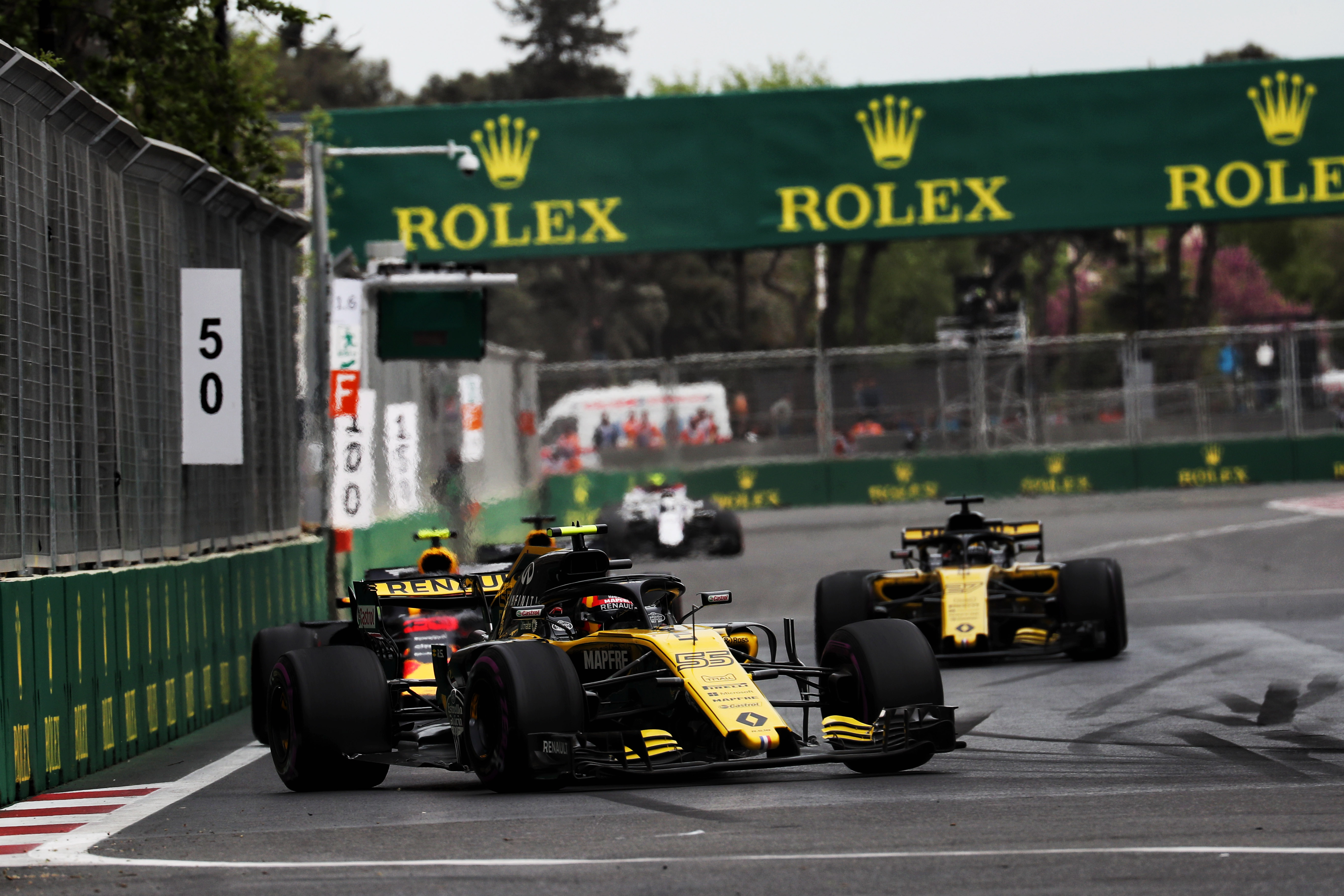 Motor Racing Formula One World Championship Azerbaijan Grand Prix Race Day Baku, Azerbaijan