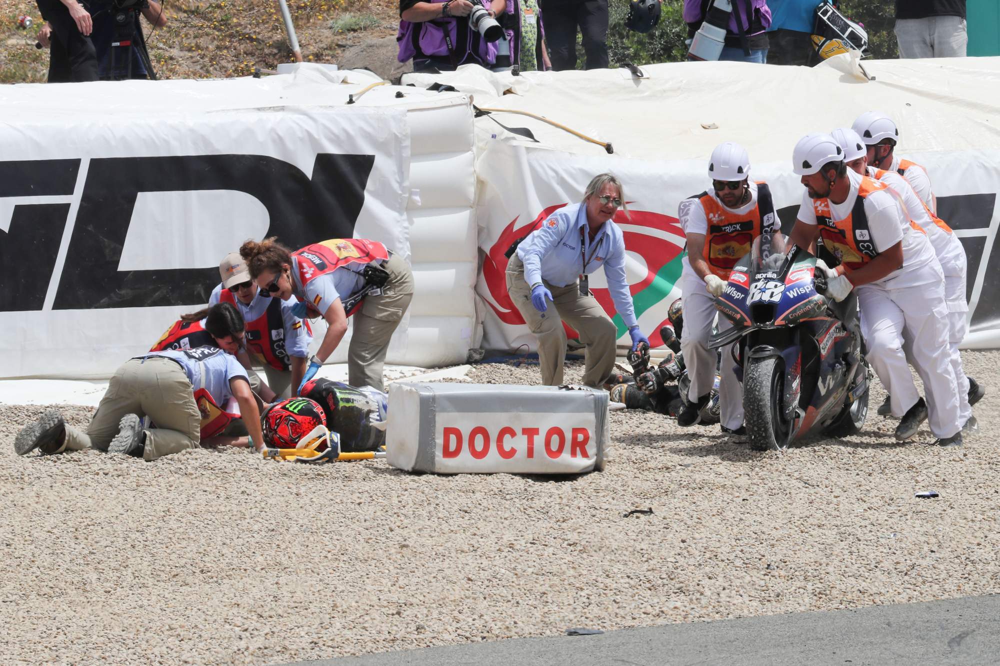 Jerez MotoGP crash