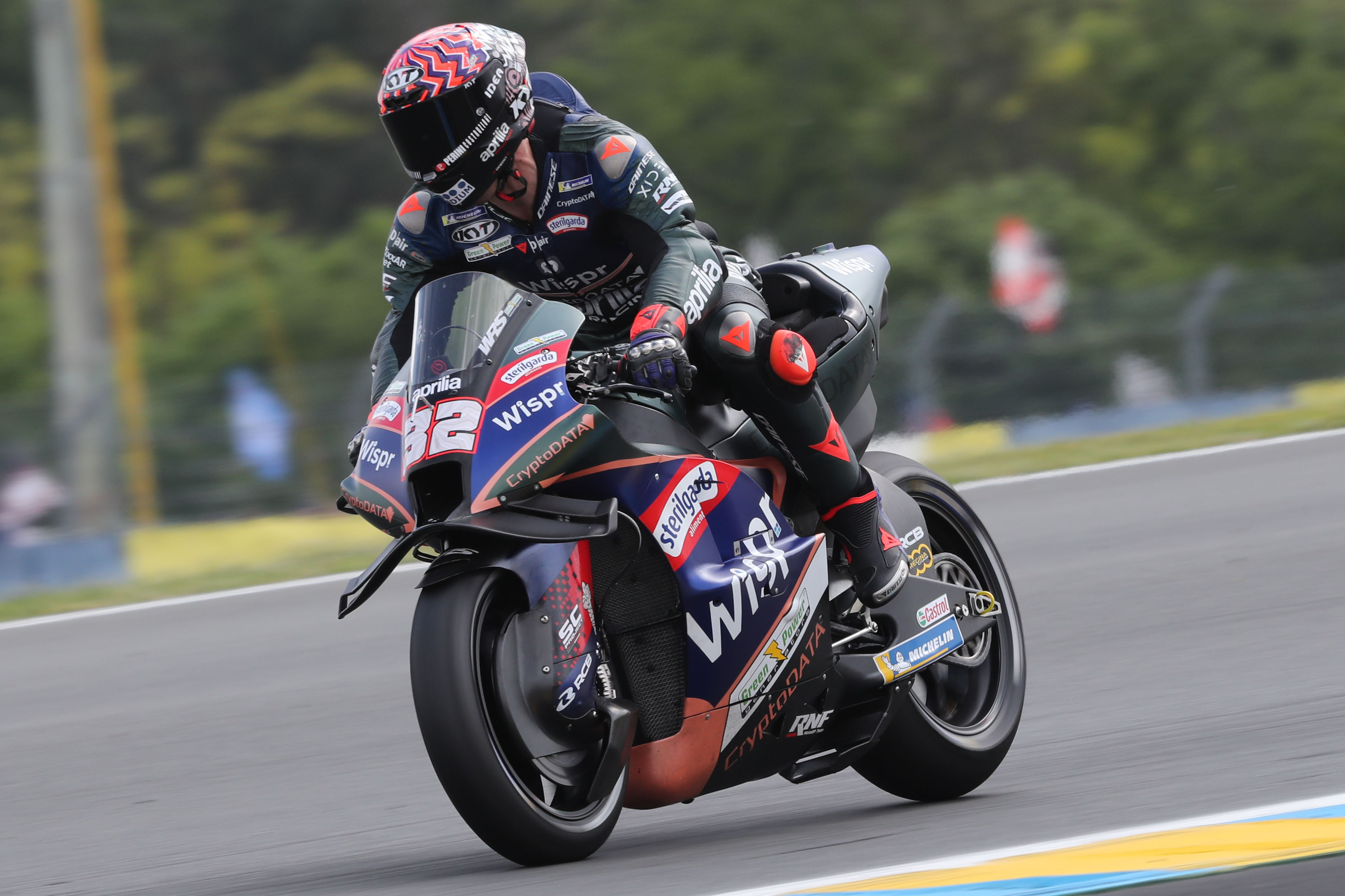 Lorenzo Savadori RNF Aprilia MotoGP French GP Le Mans