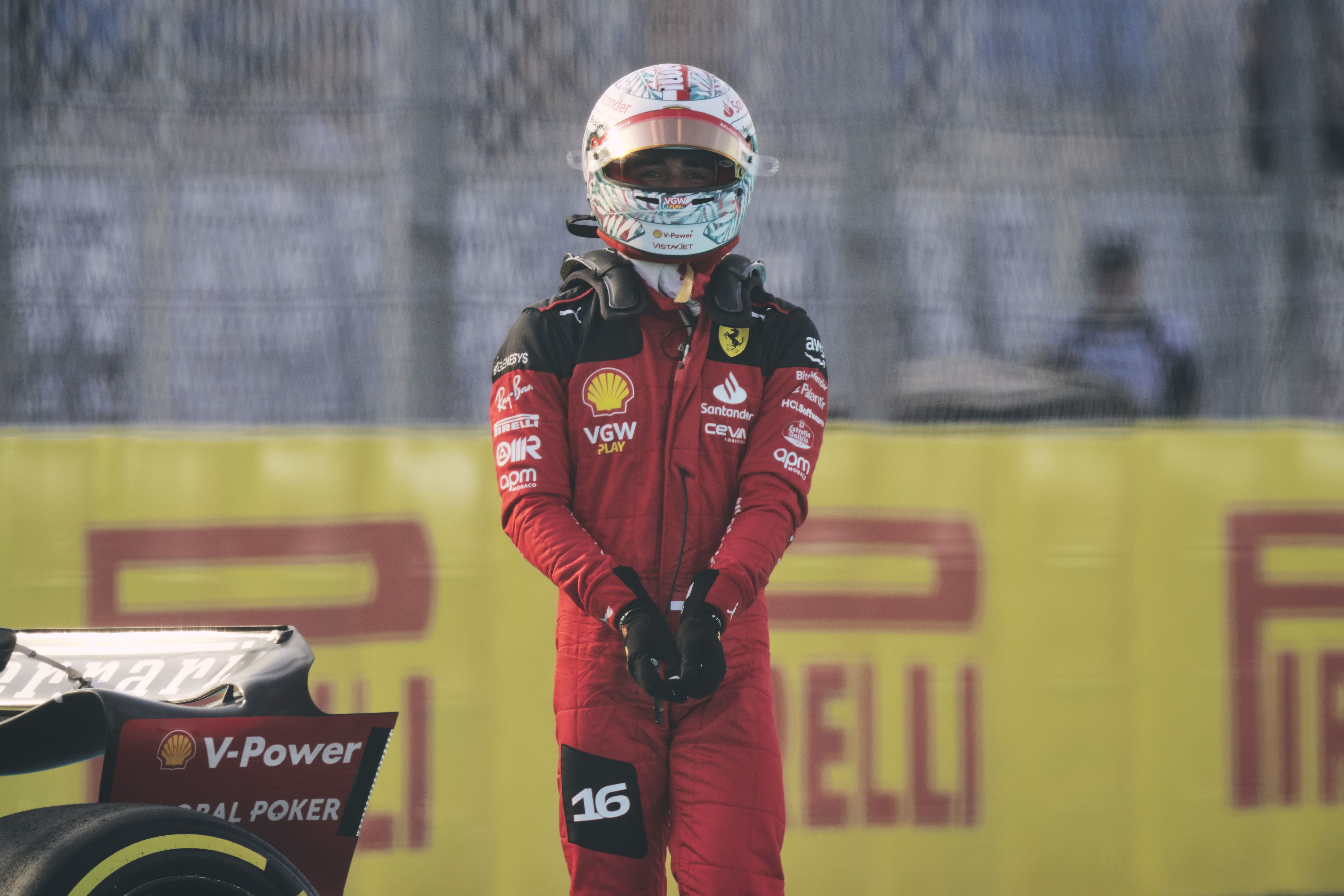 Charles Leclerc Ferrari Miami GP F1