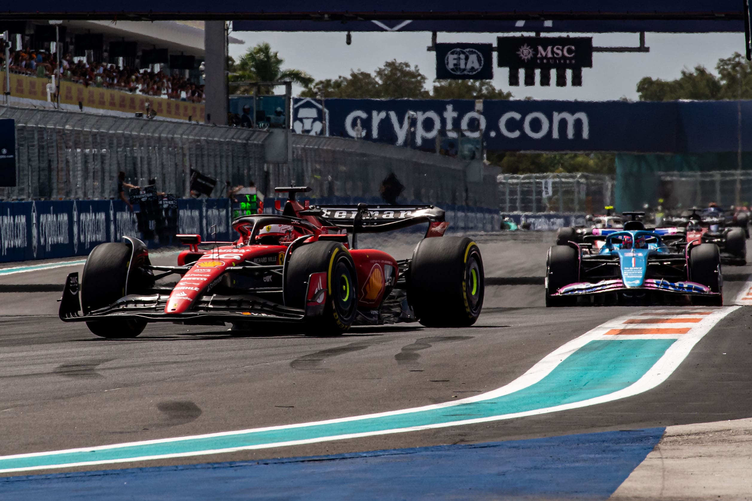 Charles Leclerc Ferrari F1 Miami GP