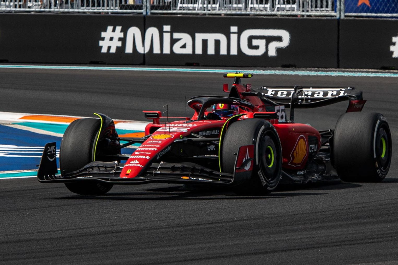 Carlos Sainz Ferrari F1 Miami GP