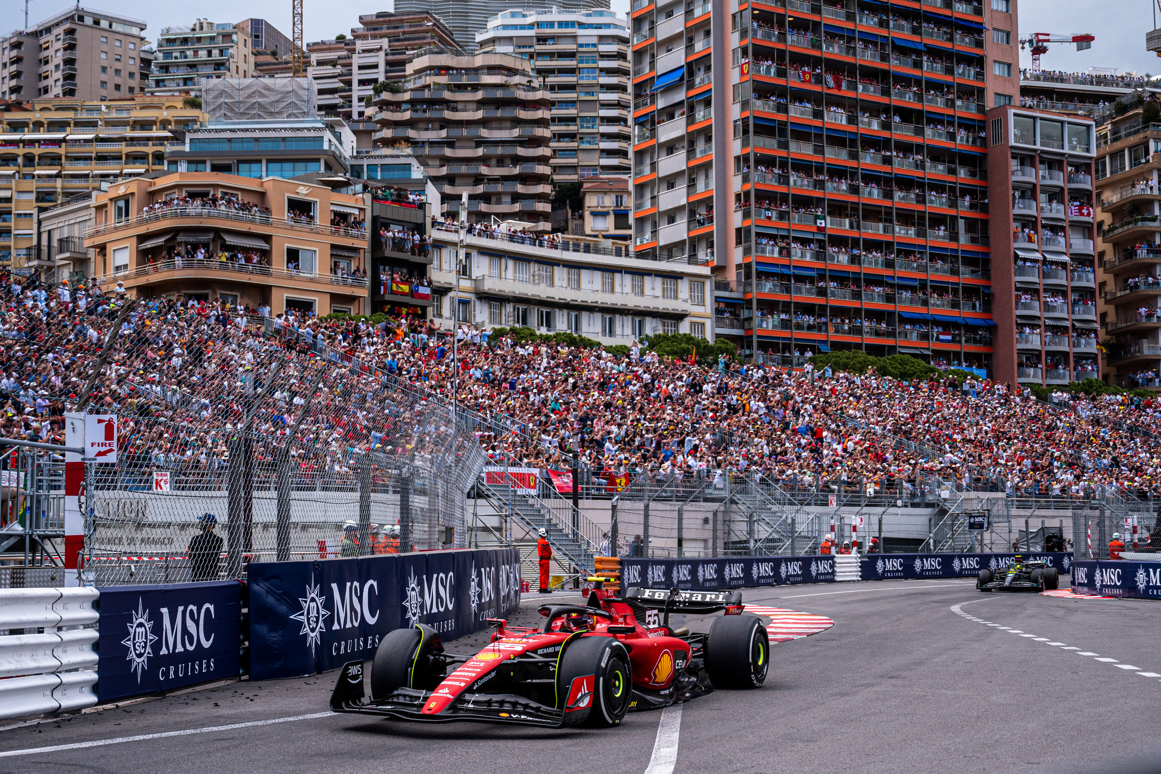 230078 Scuderia Ferrari Monaco Gp Race