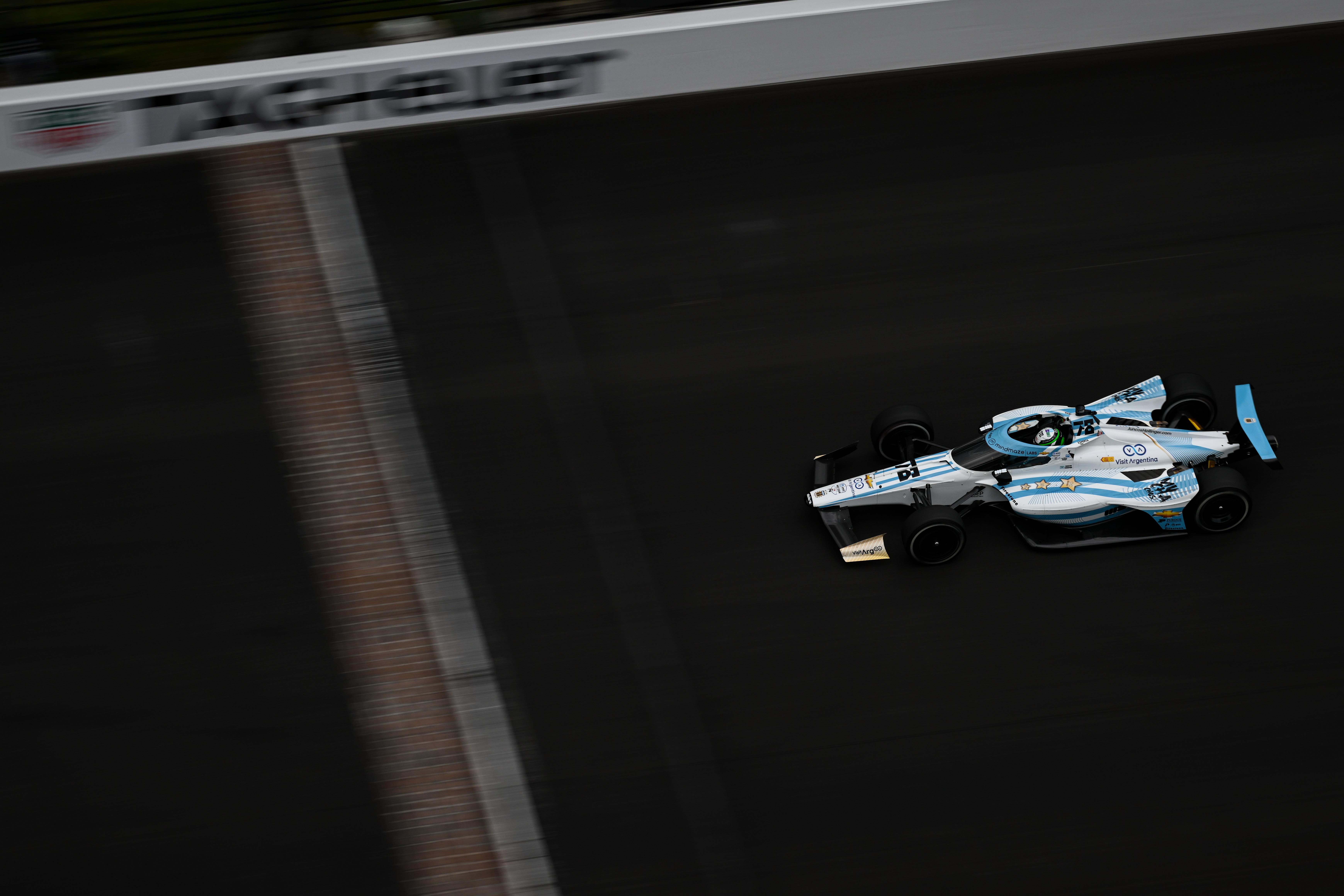 Agustin Canapino Indianapolis 500 Practice By James Black Largeimagewithoutwatermark M80589