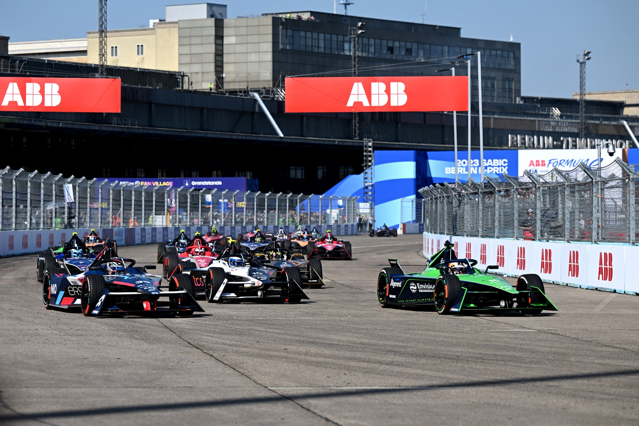 Sebastien Buemi, Envision Racing, Jaguar I Type 6 Start