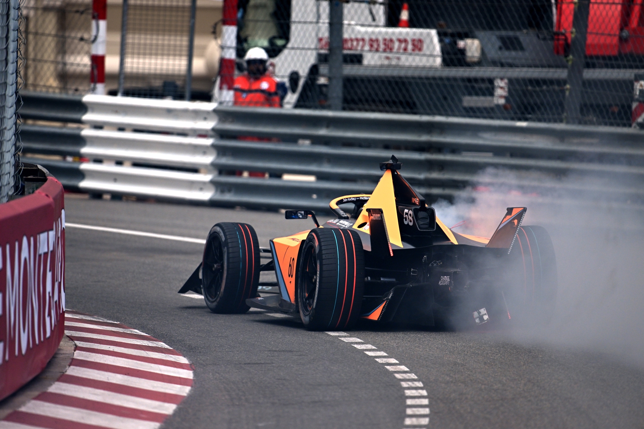 Rene Rast McLaren Formula E Monaco E-Prix