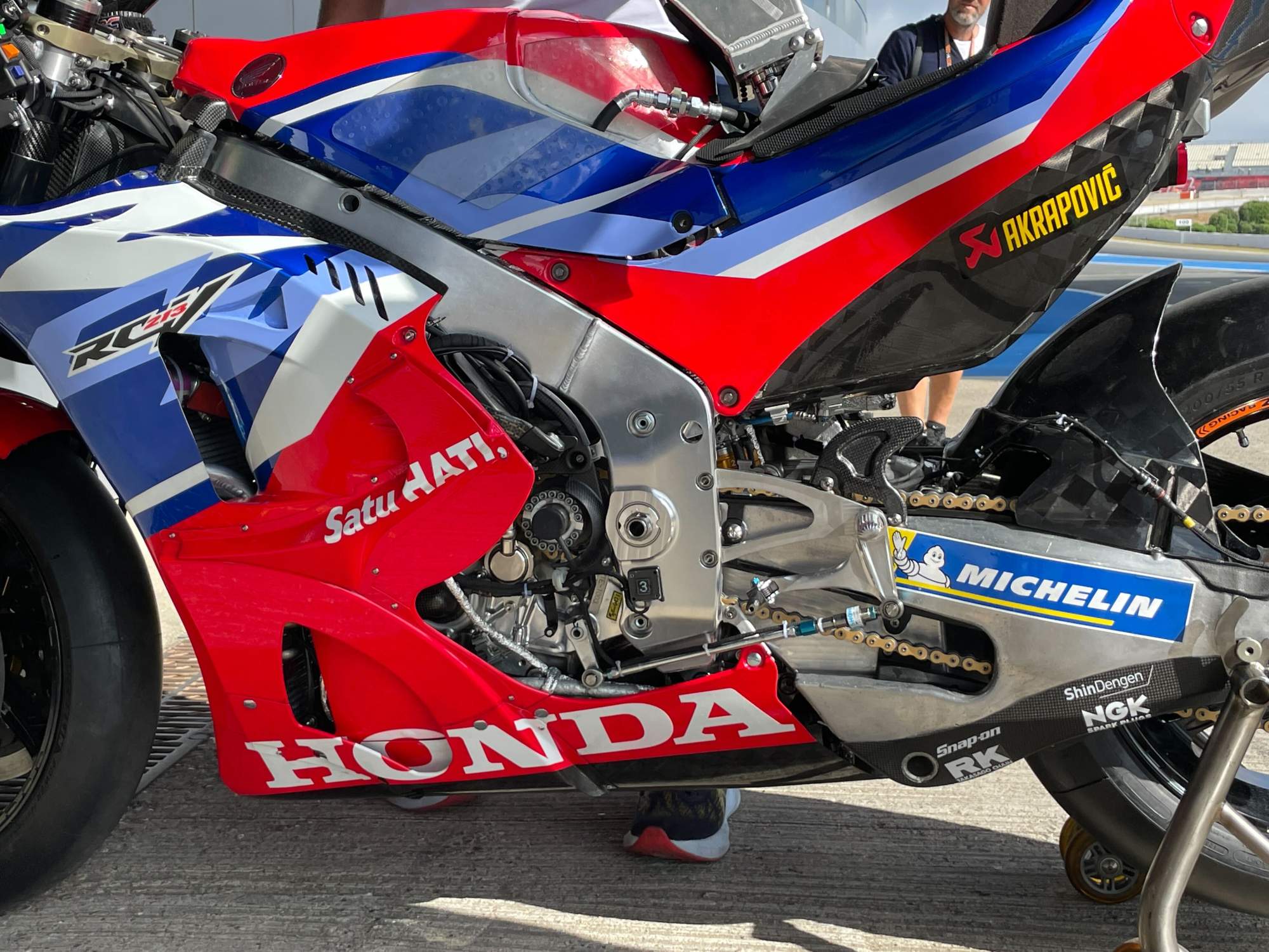 Honda MotoGP chassis Kalex Jerez