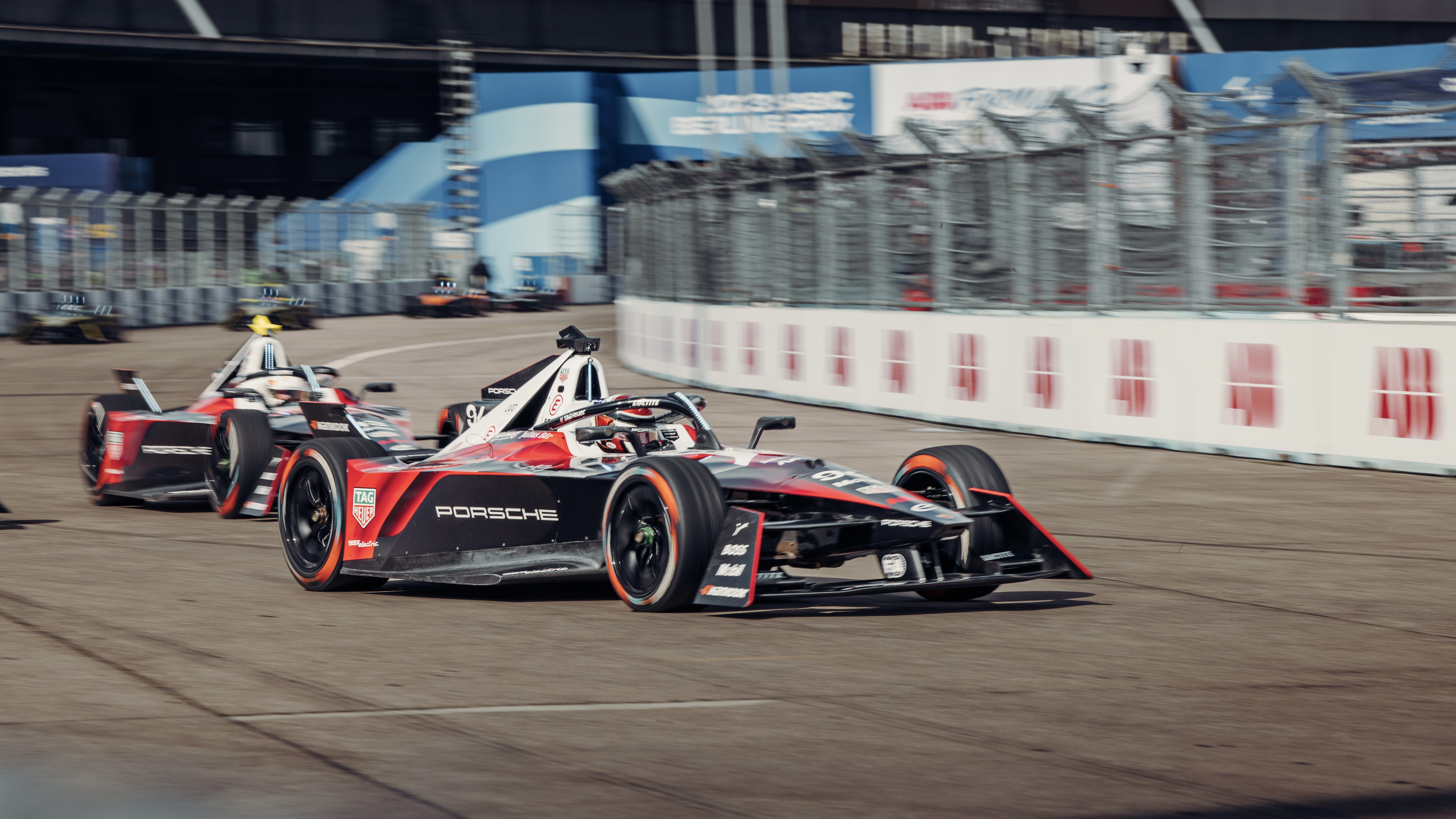 Pascal Wehrlein Antonio Felix da Costa Porsche Formula E