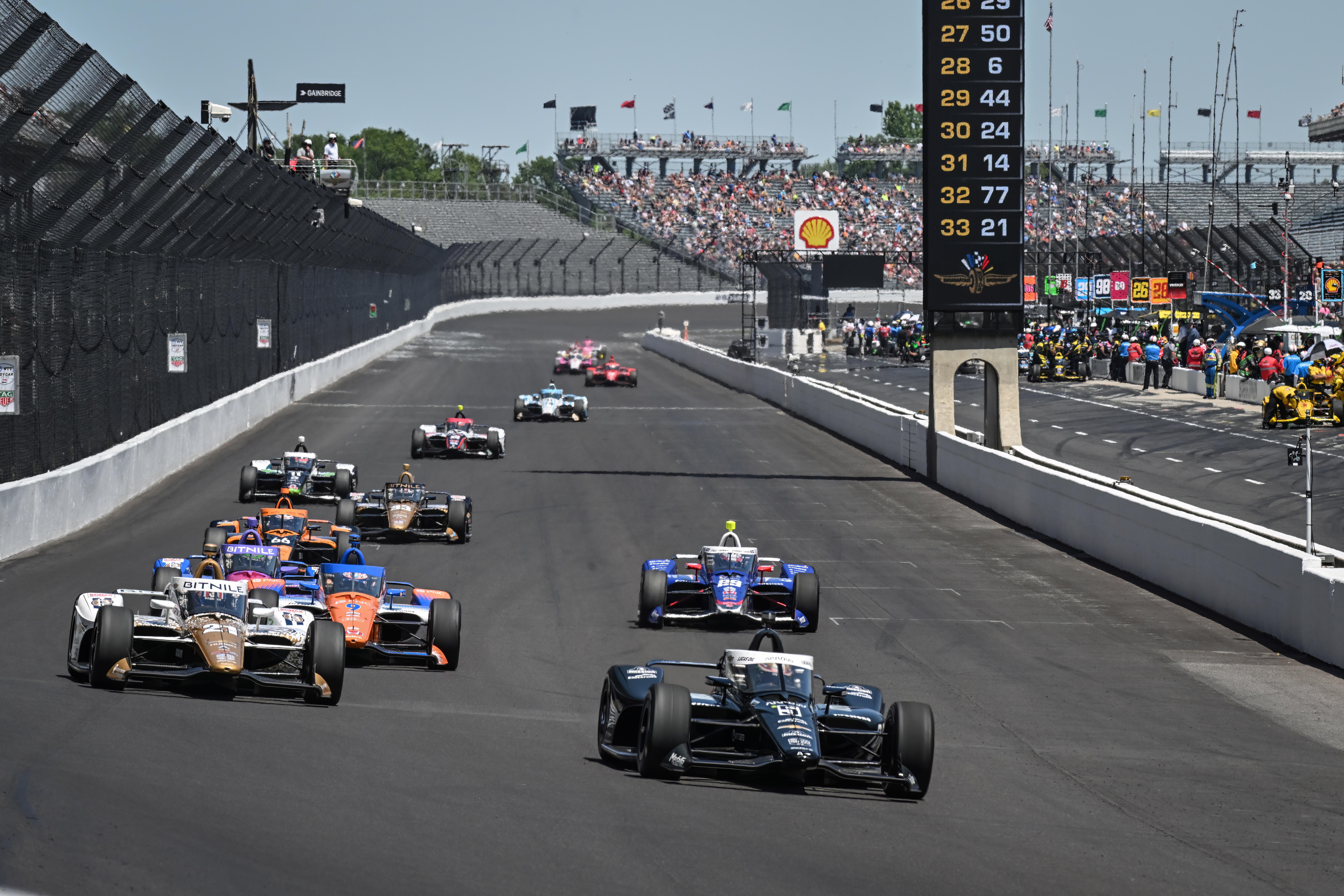 Indy 500 practice