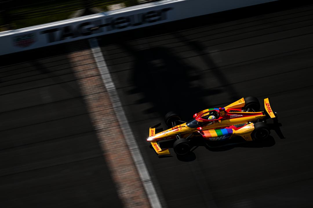 Romain Grosjean Indianapolis 500 Practice By James Black Referenceimagewithoutwatermark M80258