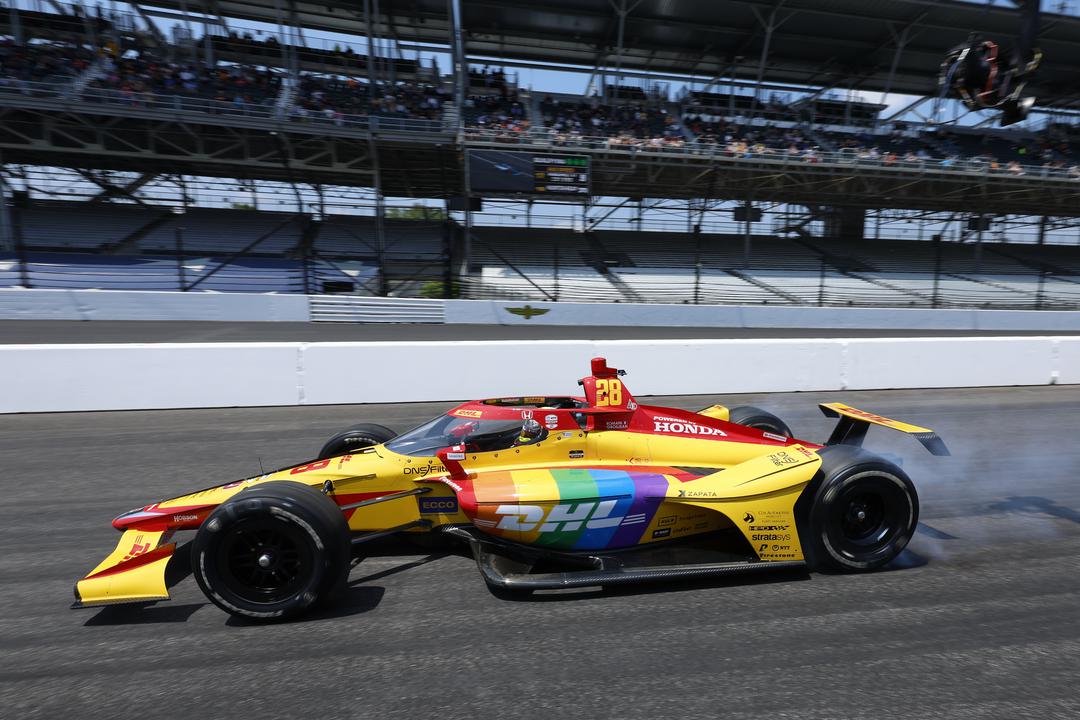 Romain Grosjean Indianapolis 500 Qualifying Day 1 By Chris Jones Referenceimagewithoutwatermark M80697