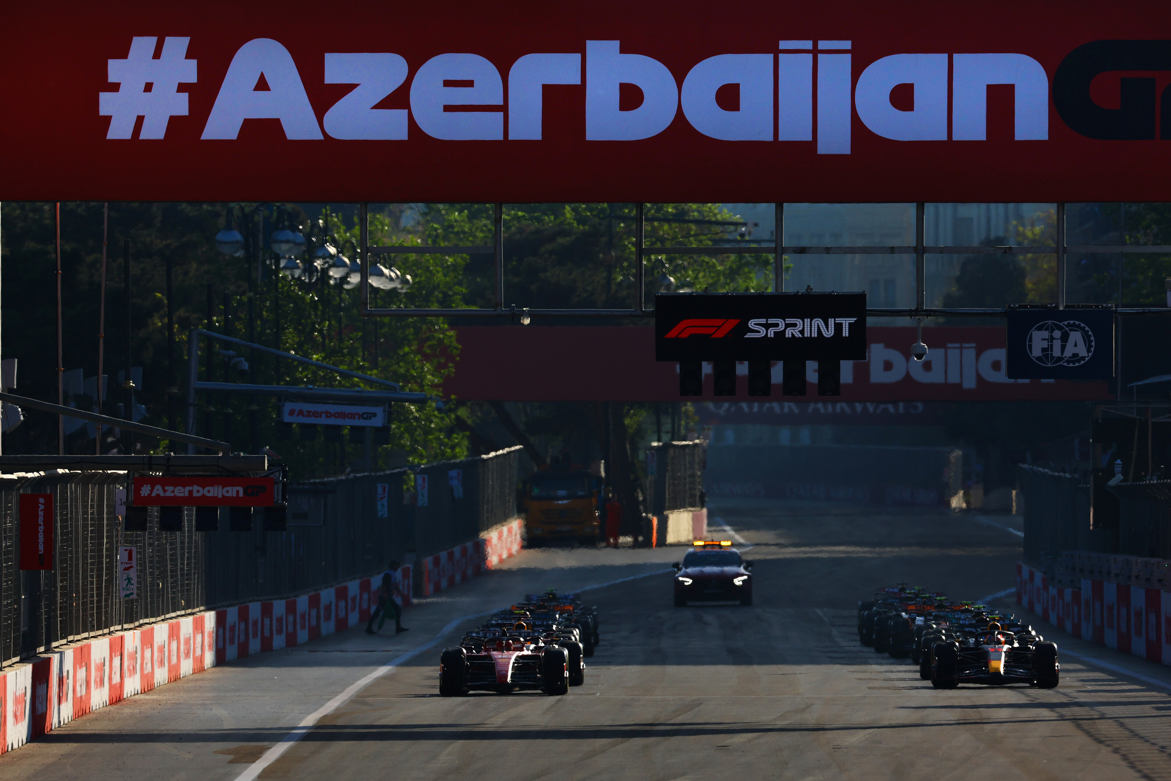 F1 Bakú Azerbaiyán GP sprint