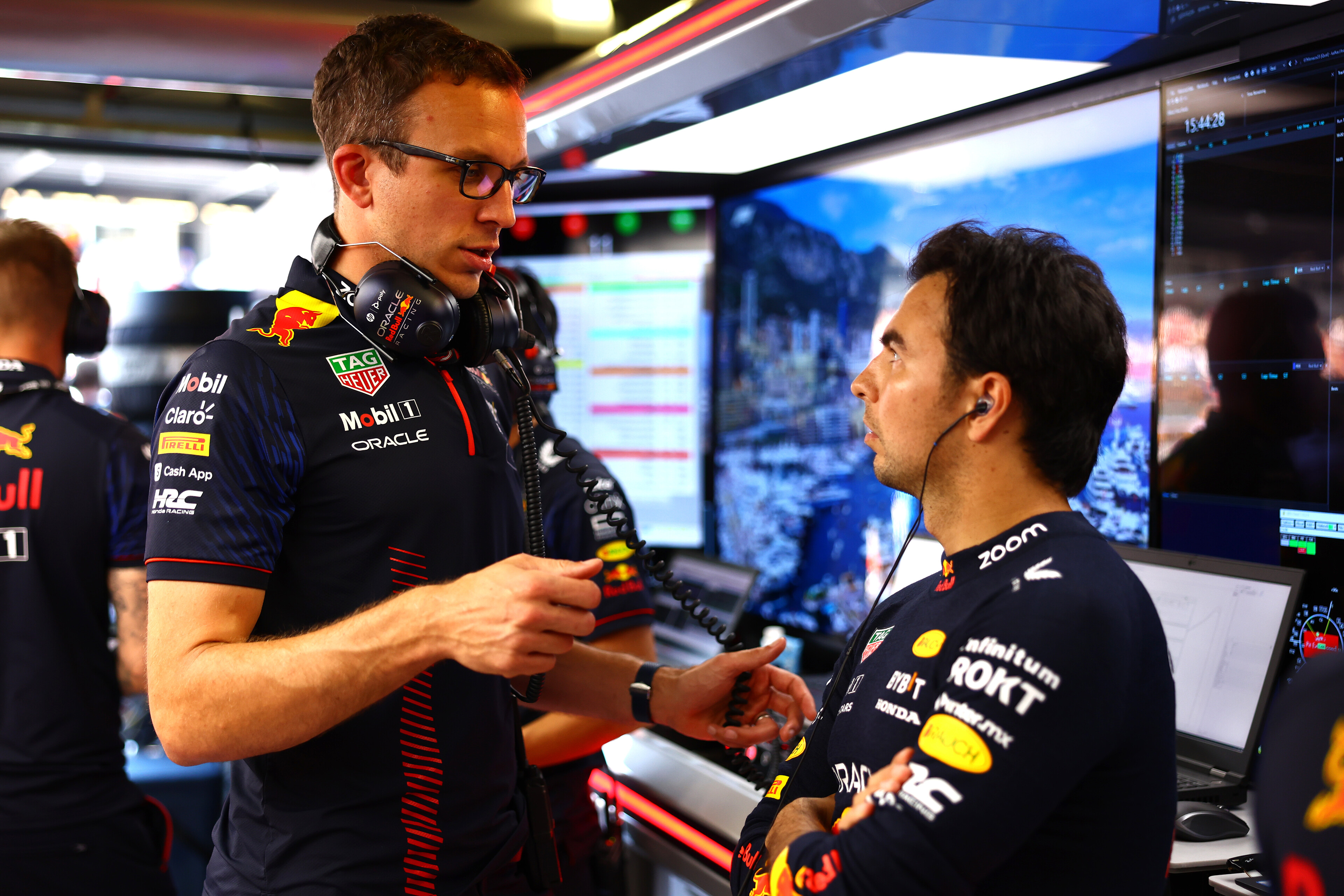 Hugh Bird Sergio Perez Red Bull F1 Monaco GP