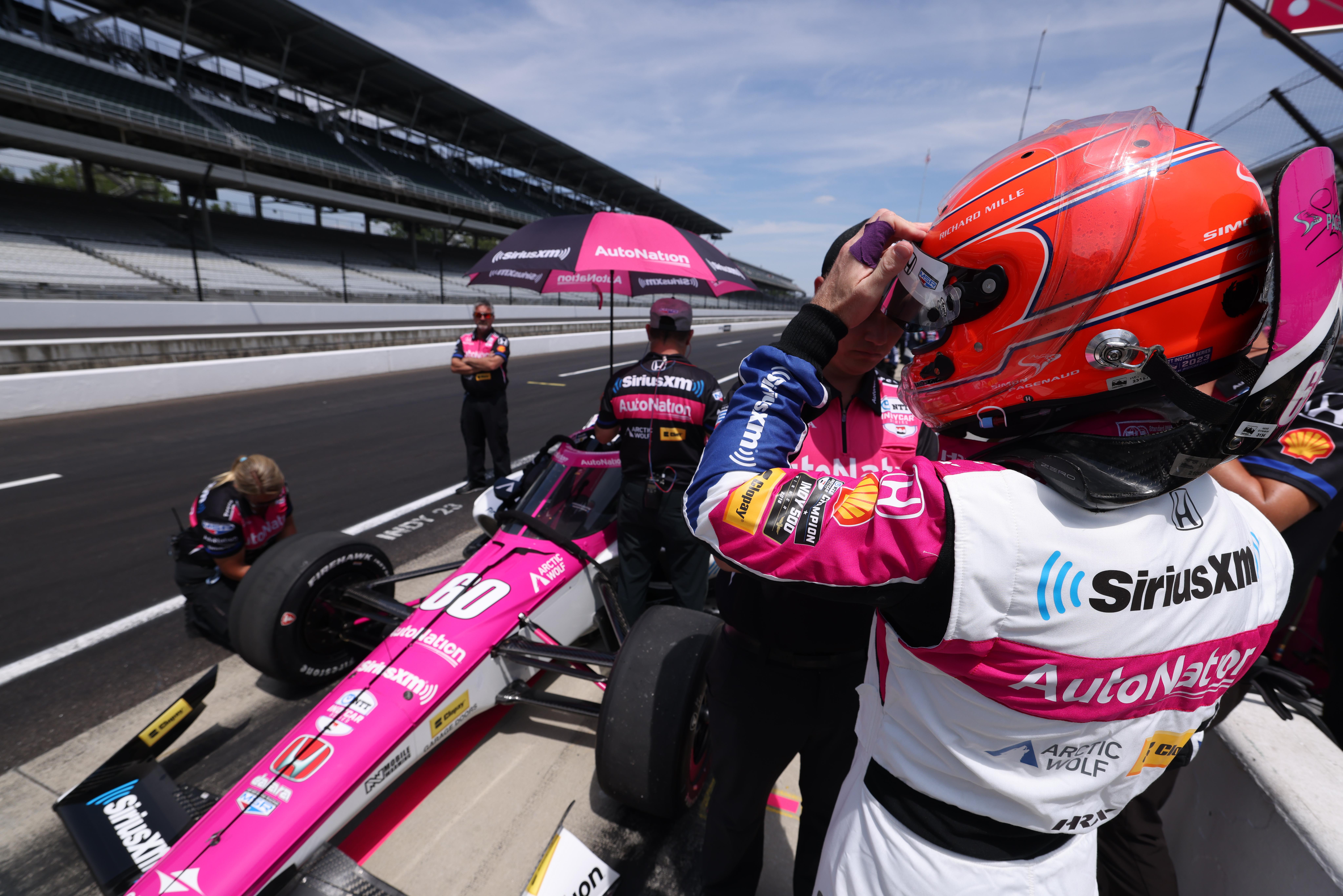 Simon Pagenaud Indianapolis 500 Practice By Matt Fraver Largeimagewithoutwatermark M81849