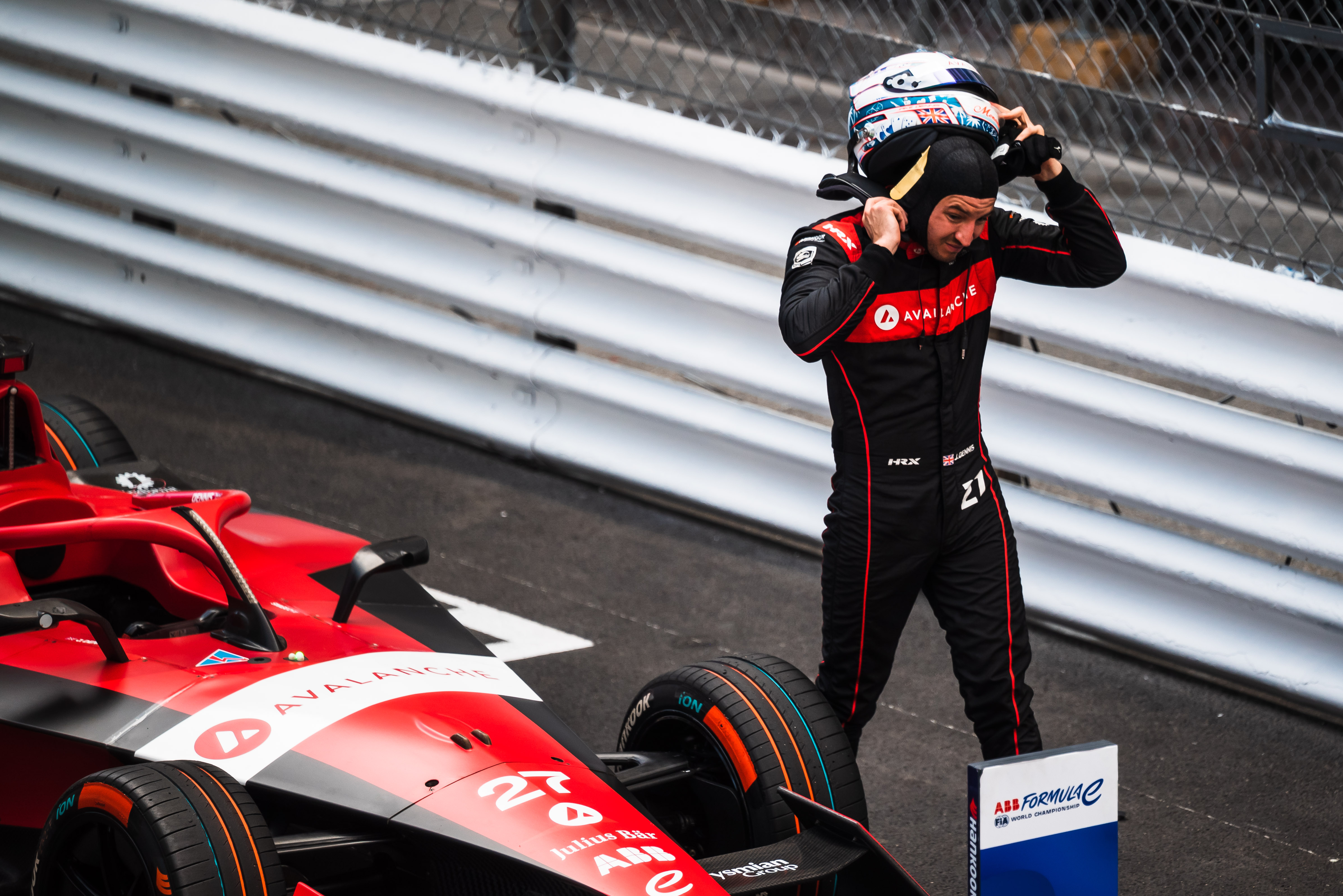 Jake Dennis Andretti Porsche Formula E Monaco E-Prix