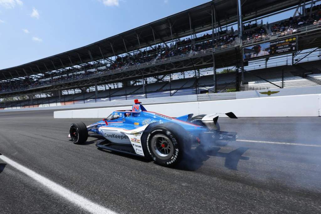 Wilson hospitalised after Indy 500 practice collision