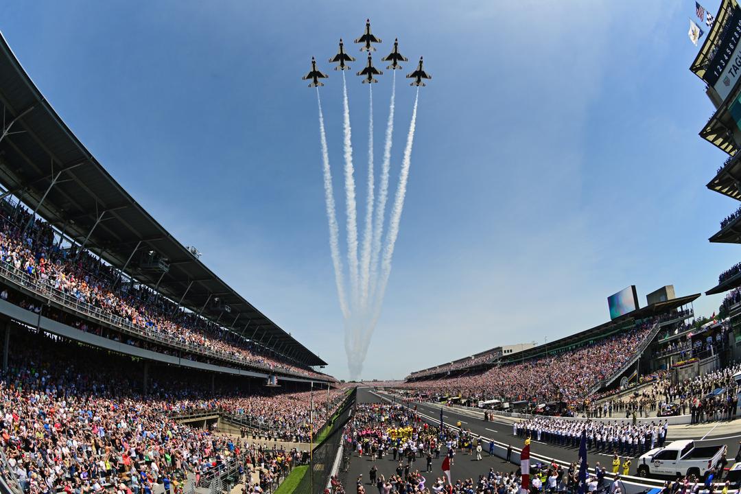 Usaf Thunderbirds 106th Indianapolis 500 By Walt Kuhn Referenceimagewithoutwatermark M59942