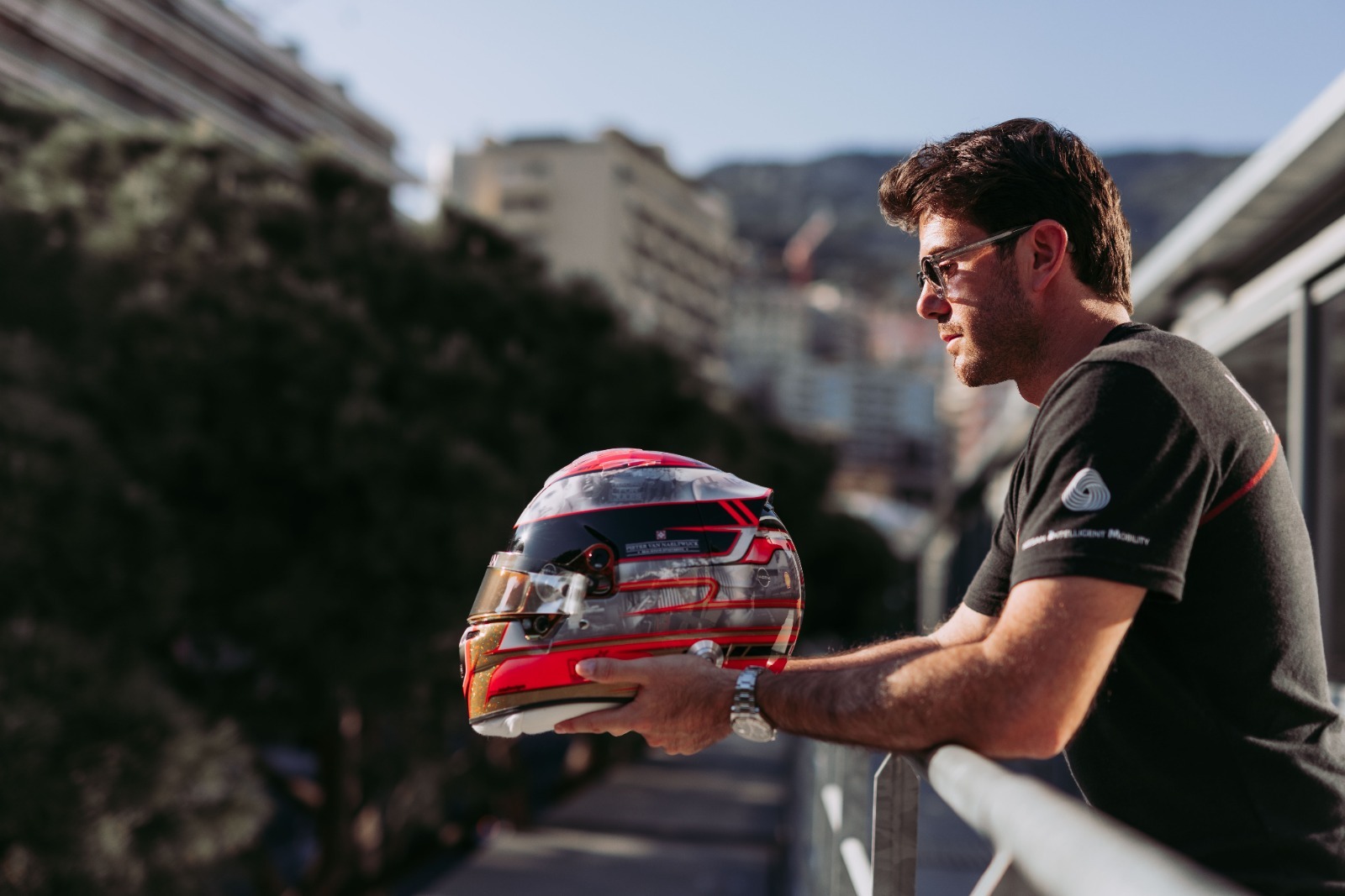 Norman Nato Nissan Formula E Jules Bianchi tribute helmet