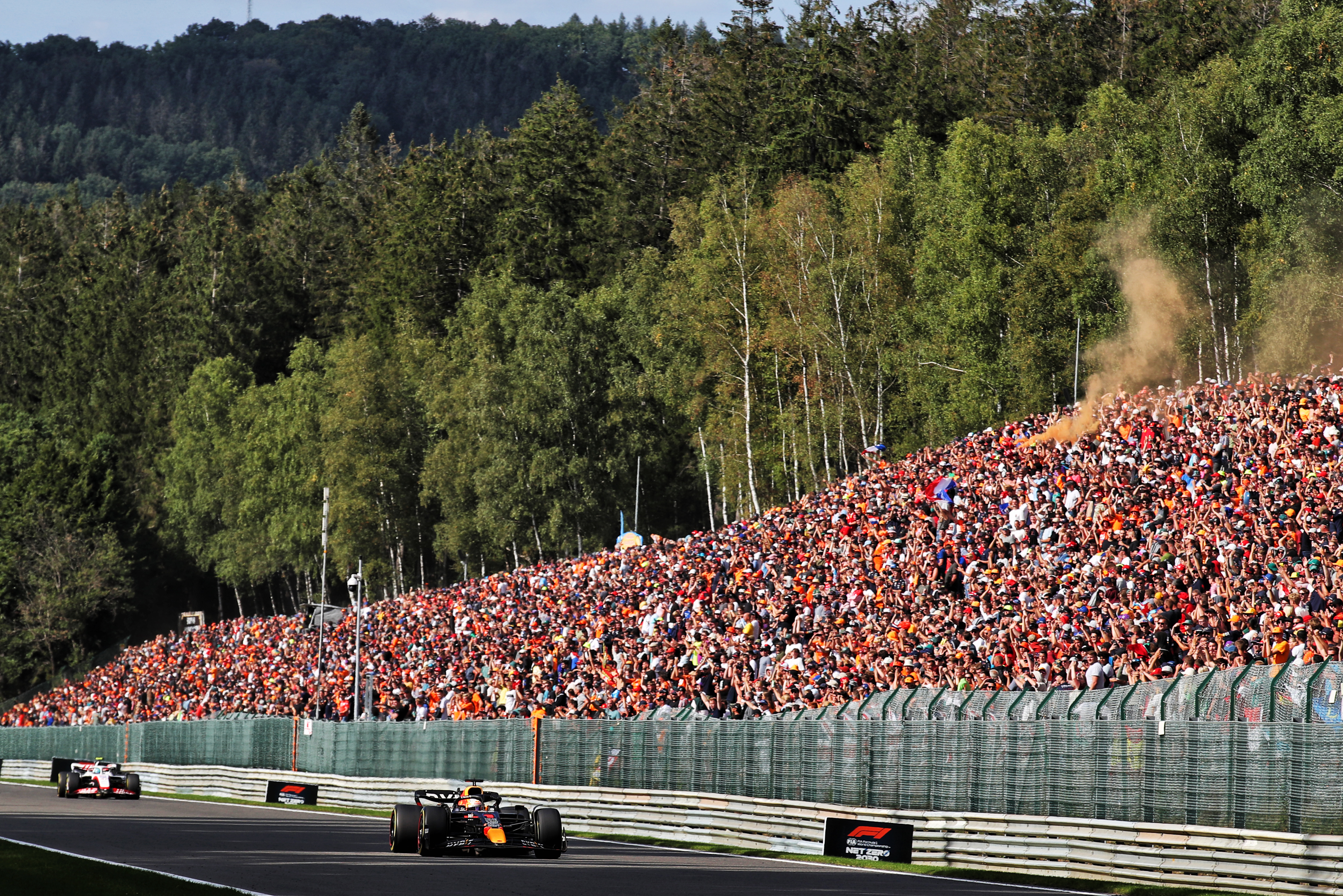 Motor Racing Formula One World Championship Belgian Grand Prix Race Day Spa Francorchamps, Belgium