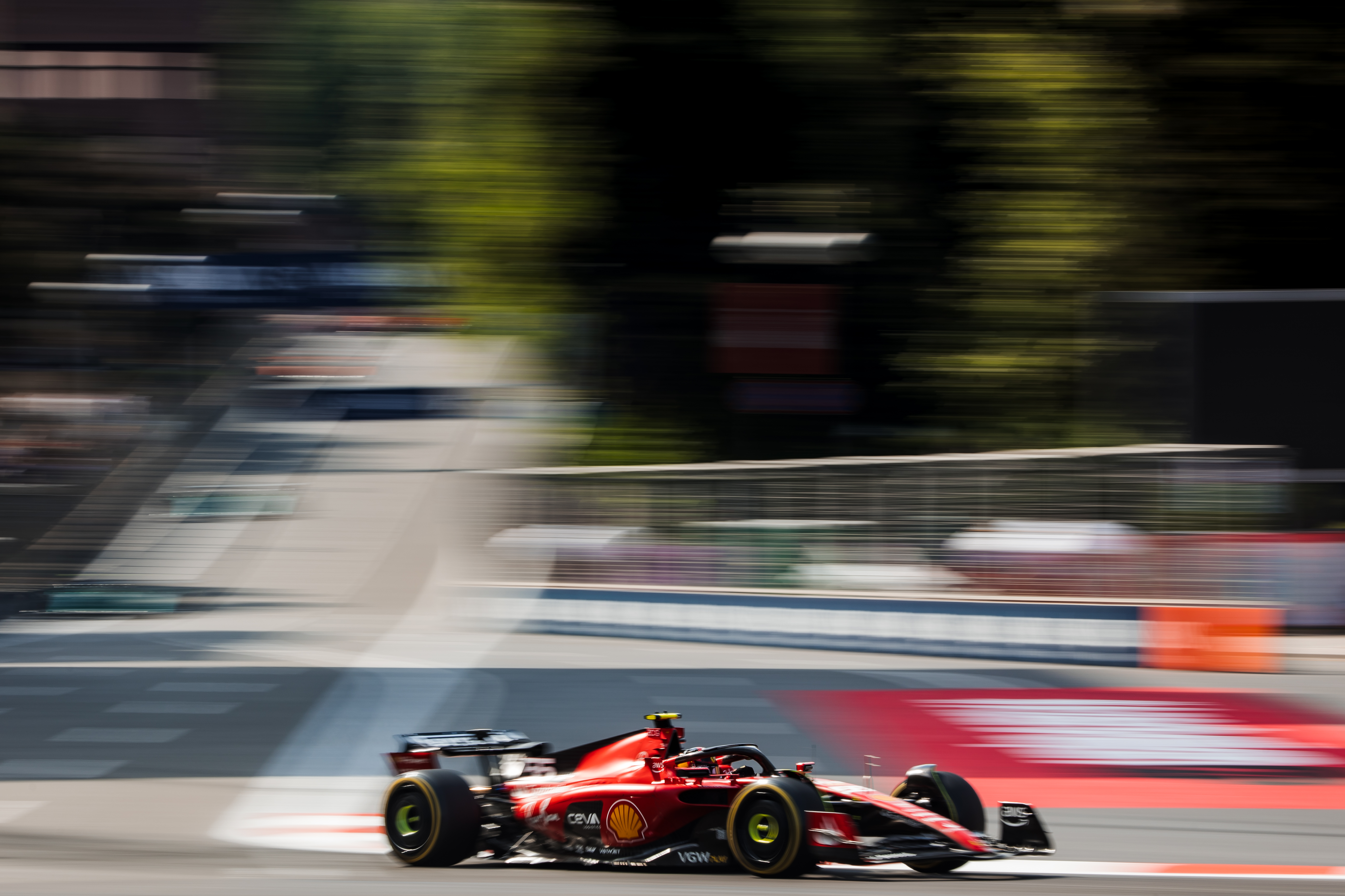 Motor Racing Formula One World Championship Azerbaijan Grand Prix Race Day Baku, Azerbaijan