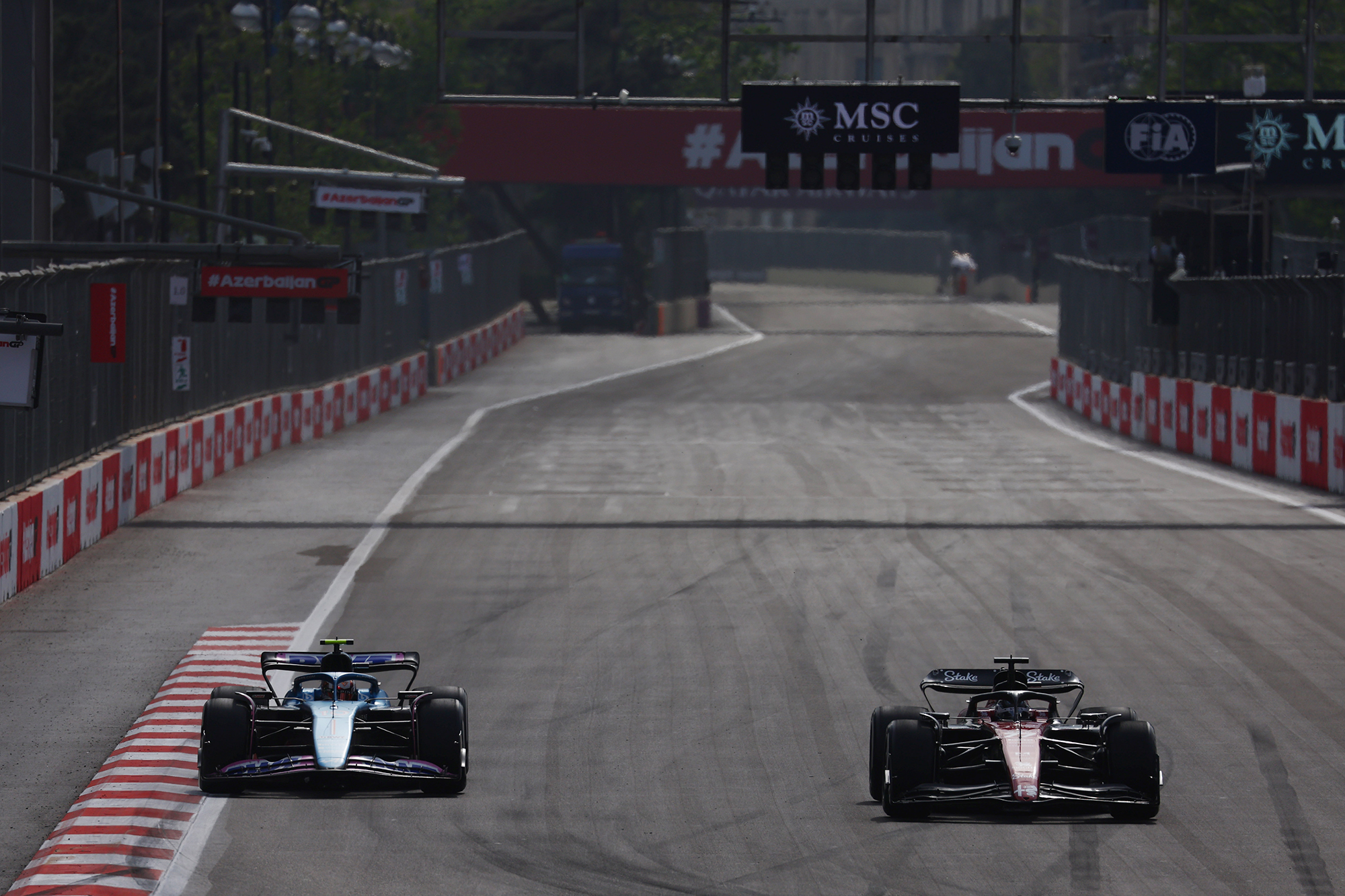 Motor Racing Formula One World Championship Azerbaijan Grand Prix Race Day Baku, Azerbaijan